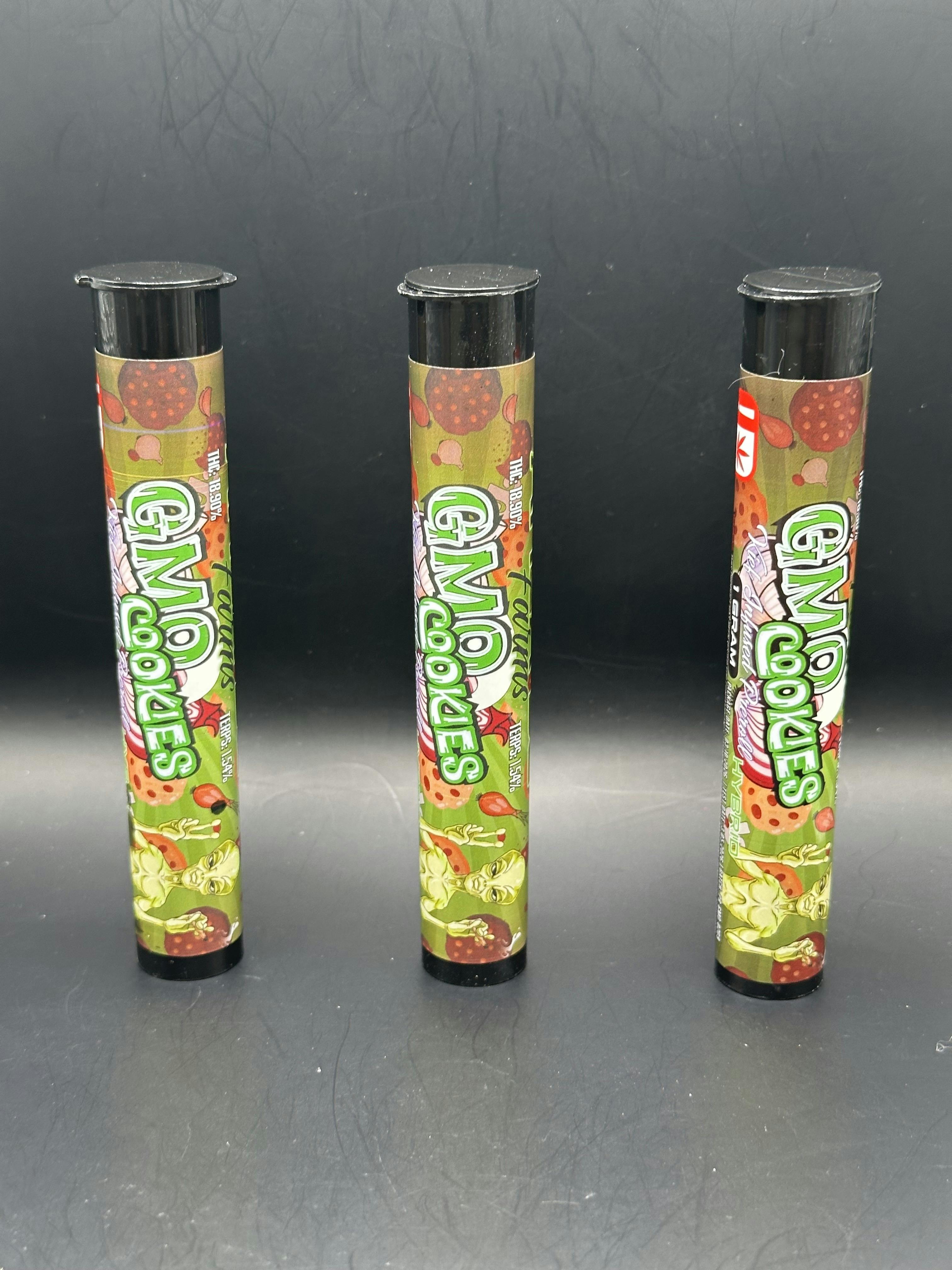 Area 52 | GMO Cookies | THC: 33.92% TERPS: 1.55% | 1G Keif Inf. Preroll | 2 for $5 (Tax Included)