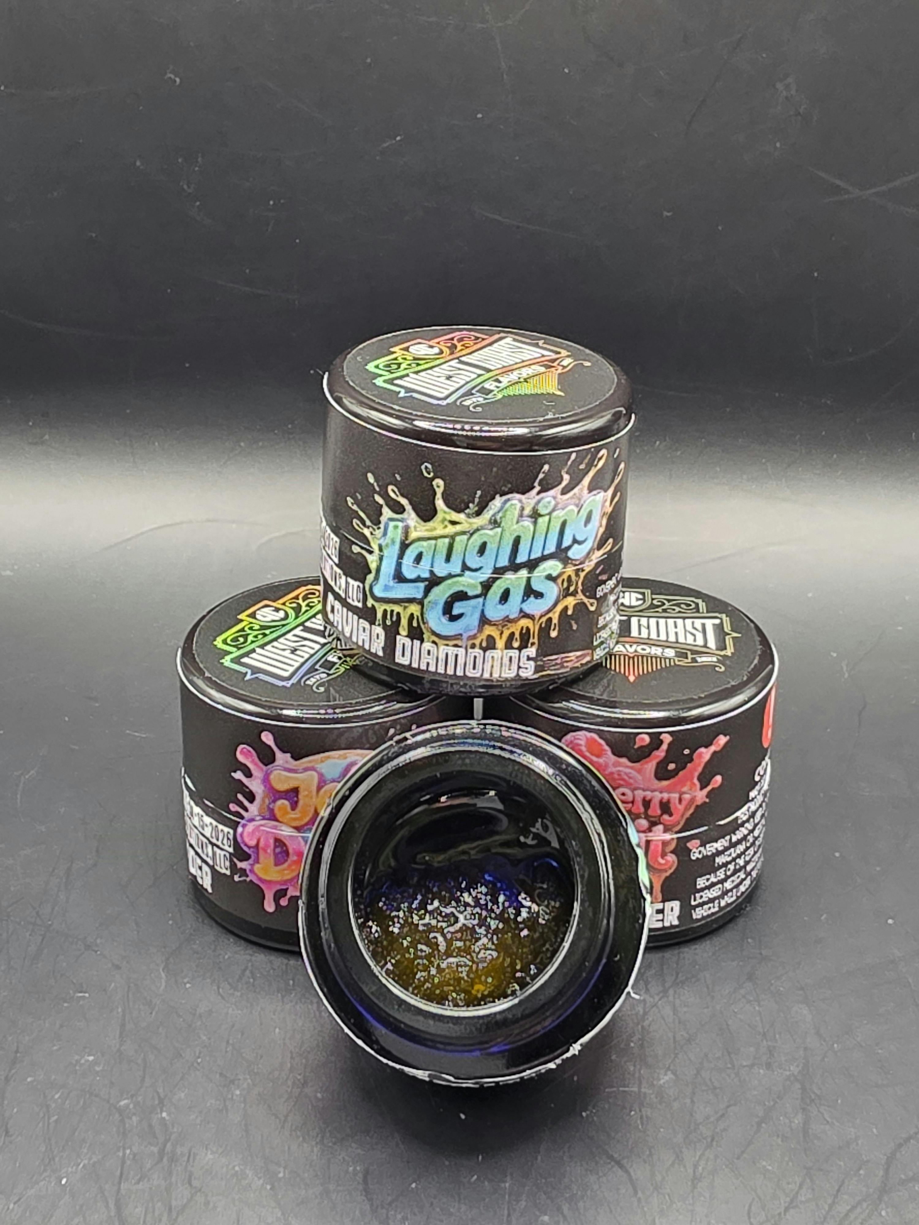 West Coast Flavors | Laughing Gas | Live Resin Caviar Diamonds