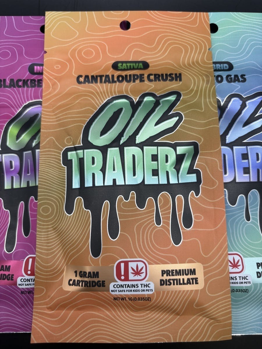 1g Cantaloupe Crush Cartridge - Oil Traderz (Sativa)