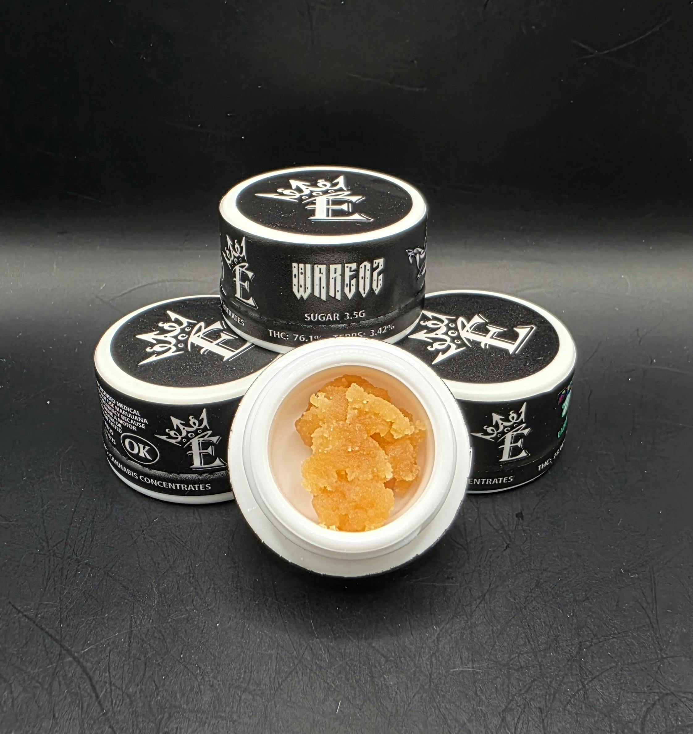 Empire Extracts | Wareoz | THC: 76.1% TERPS: 3.42% | 3.5G Baller Jar (Tax Included)