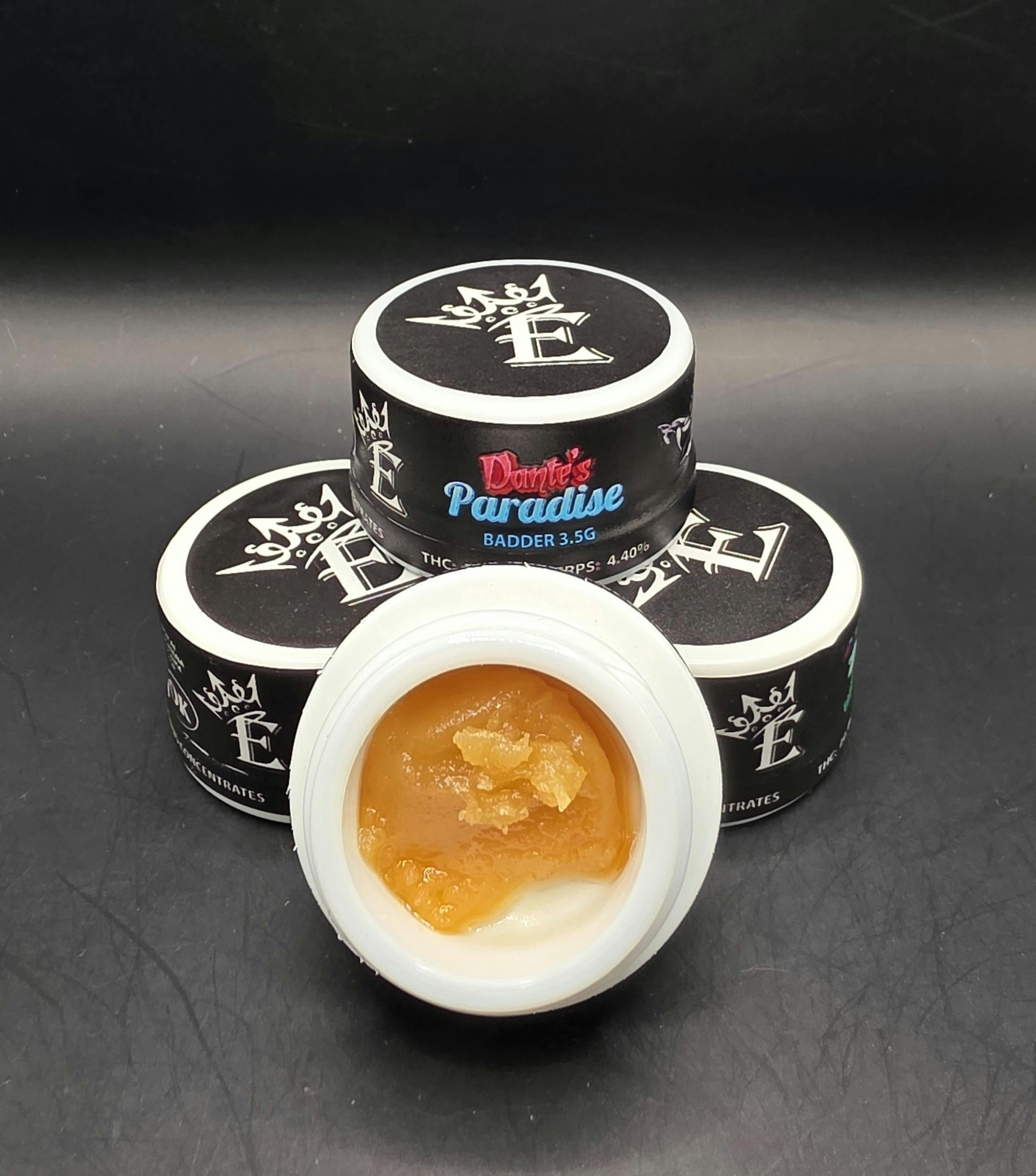 Empire Extracts | Dante's Paradise | THC: 74.1% TERPS: 3.7% | 3.5G Baller Jar (Tax Included)