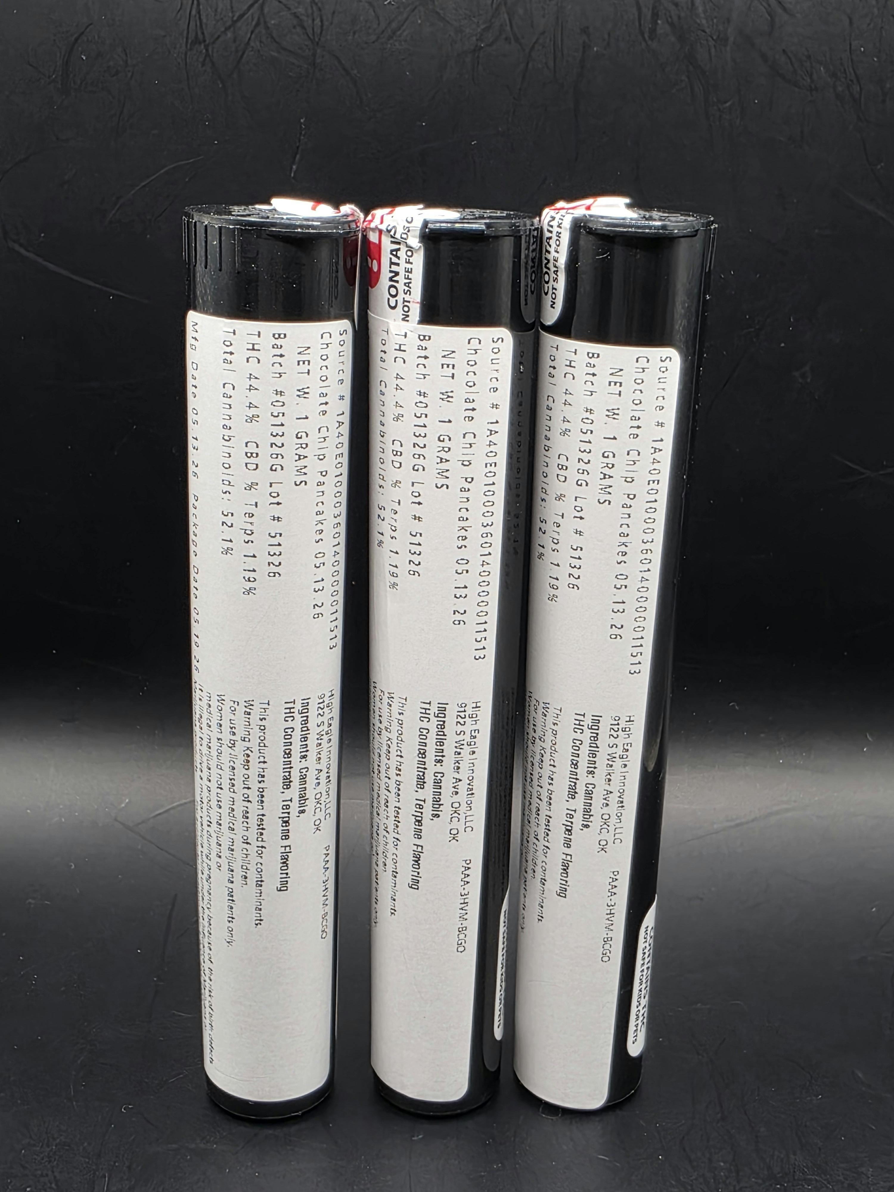 Stingers | Chocolate Chip Pancakes | THC: 39.5% TERPS: 1.33% | 1G Infused Preroll | (Tax Included)