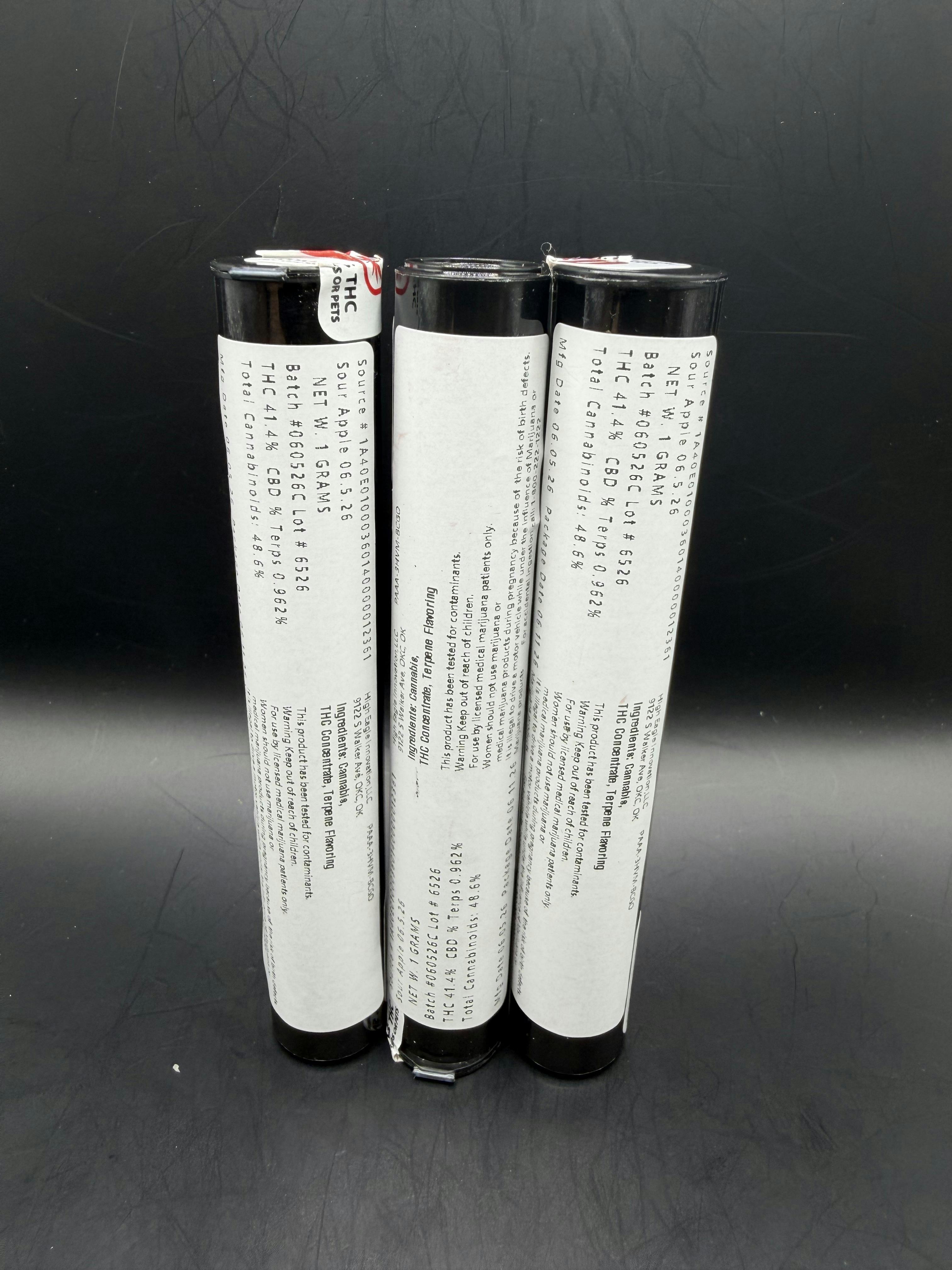 Stingers | Dragon Fruit | THC: 46.6% TERPS: 0.63% | 1G Infused Preroll | 2 for $5 (Tax Included)