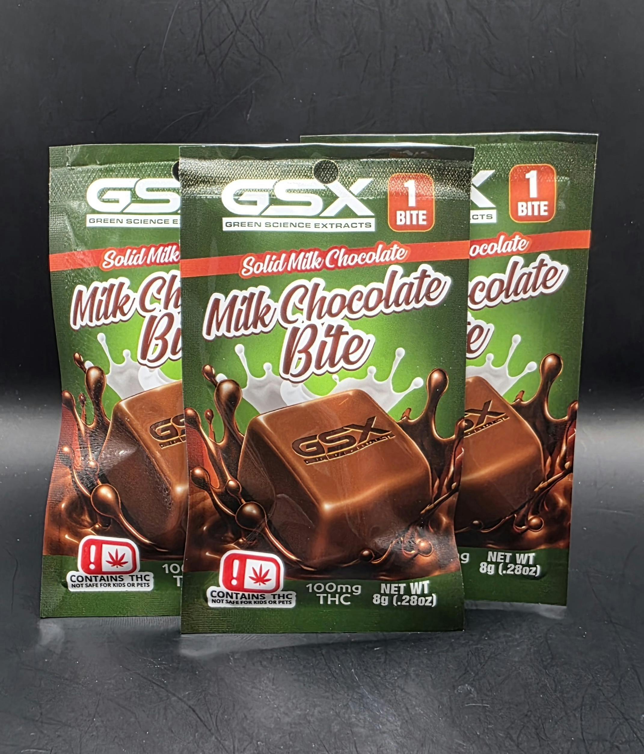 GSX - Milk Chocolate 1000mg | Chocolates | 10pk | 100mg/ea