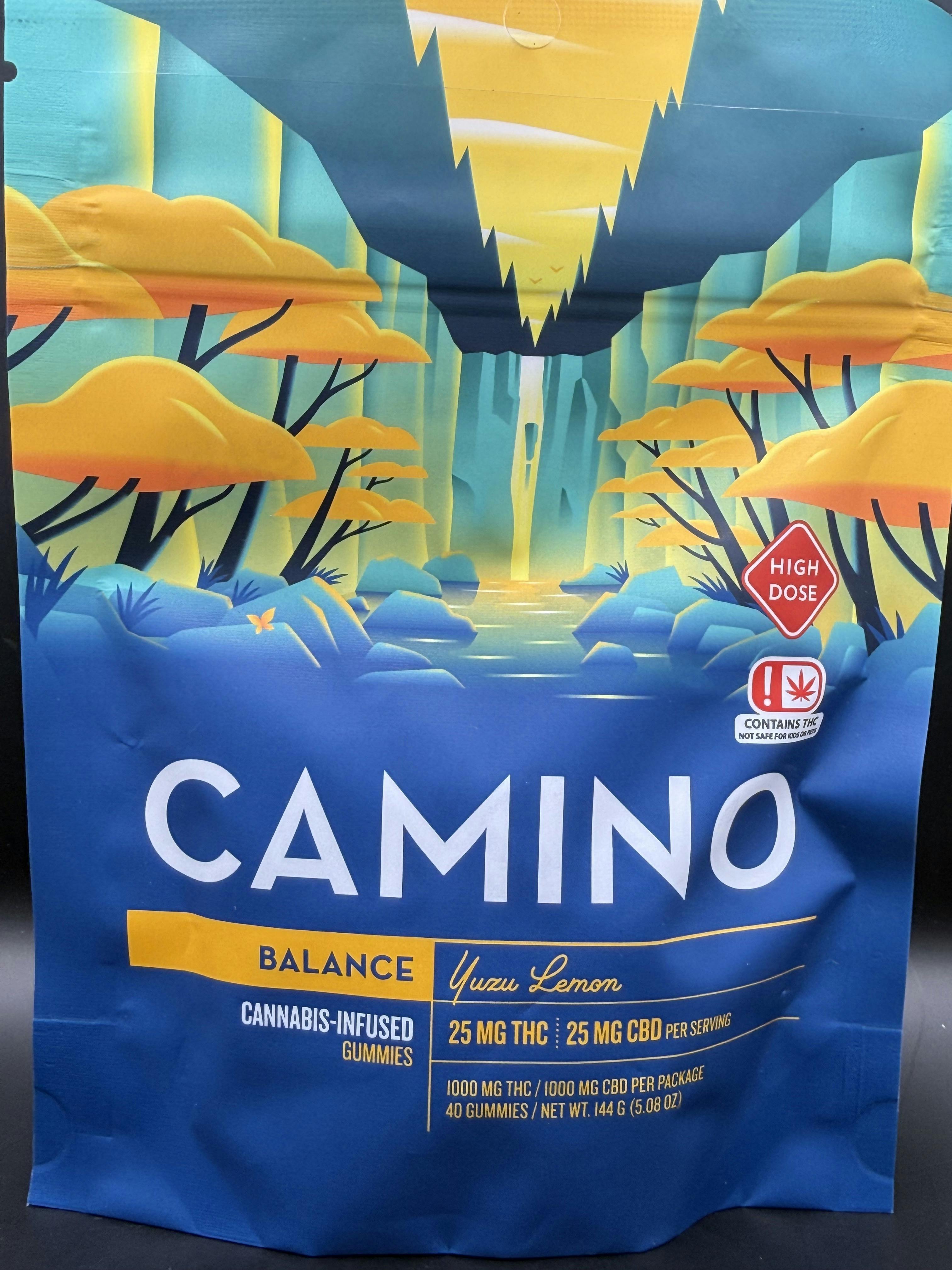 Camino Gummies | Yuzu Lemon | 1000MG THC/CBD (Tax Included)