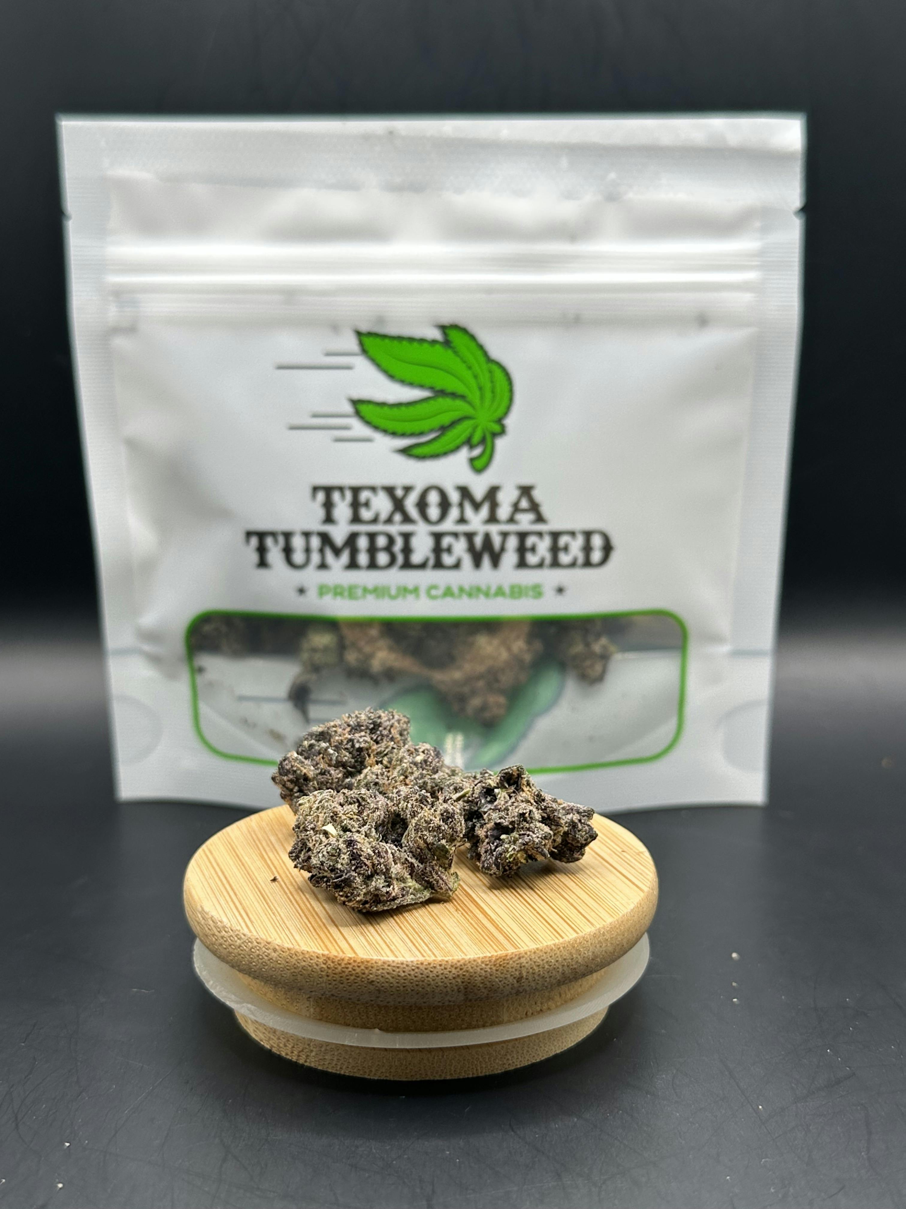 Texoma Tumbleweed | L.C.G (PRE-PK 3.5g) | THC: 19.74% TERPS: 2.19% (Tax Included)
