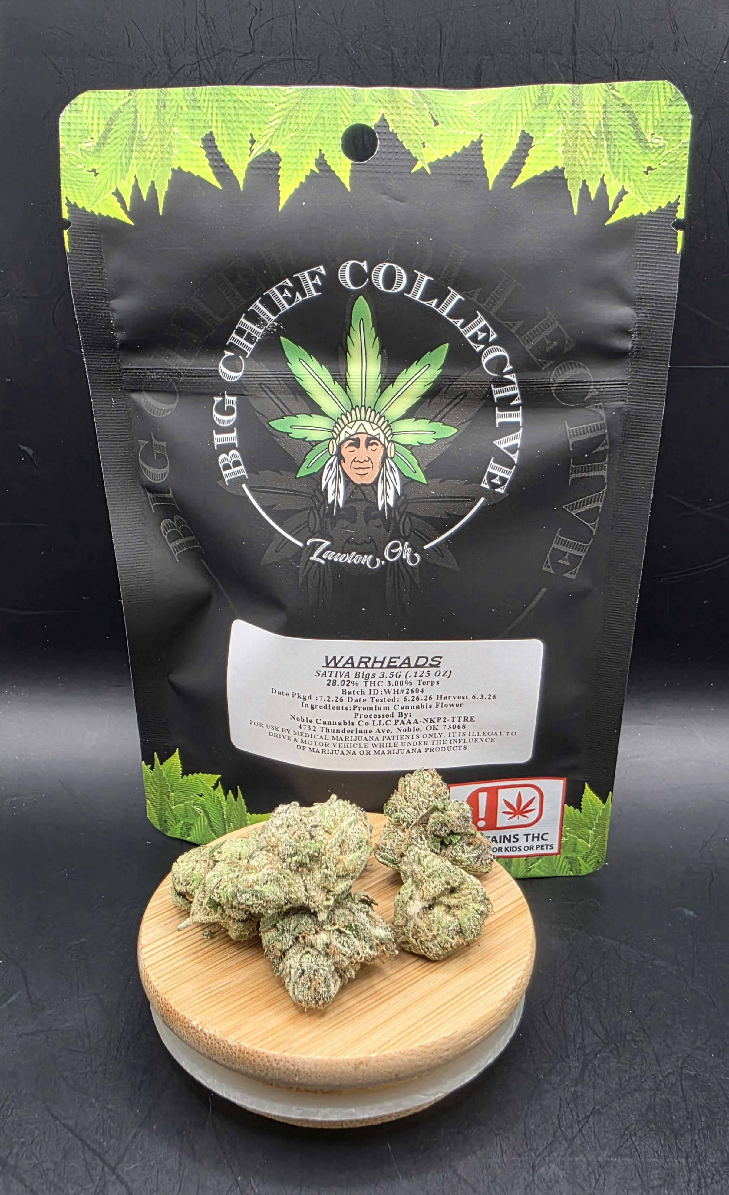 Noble | Warheads (PRE-PK 3.5G) | THC: 24.31% TERPS: 2.60% (Tax Included)