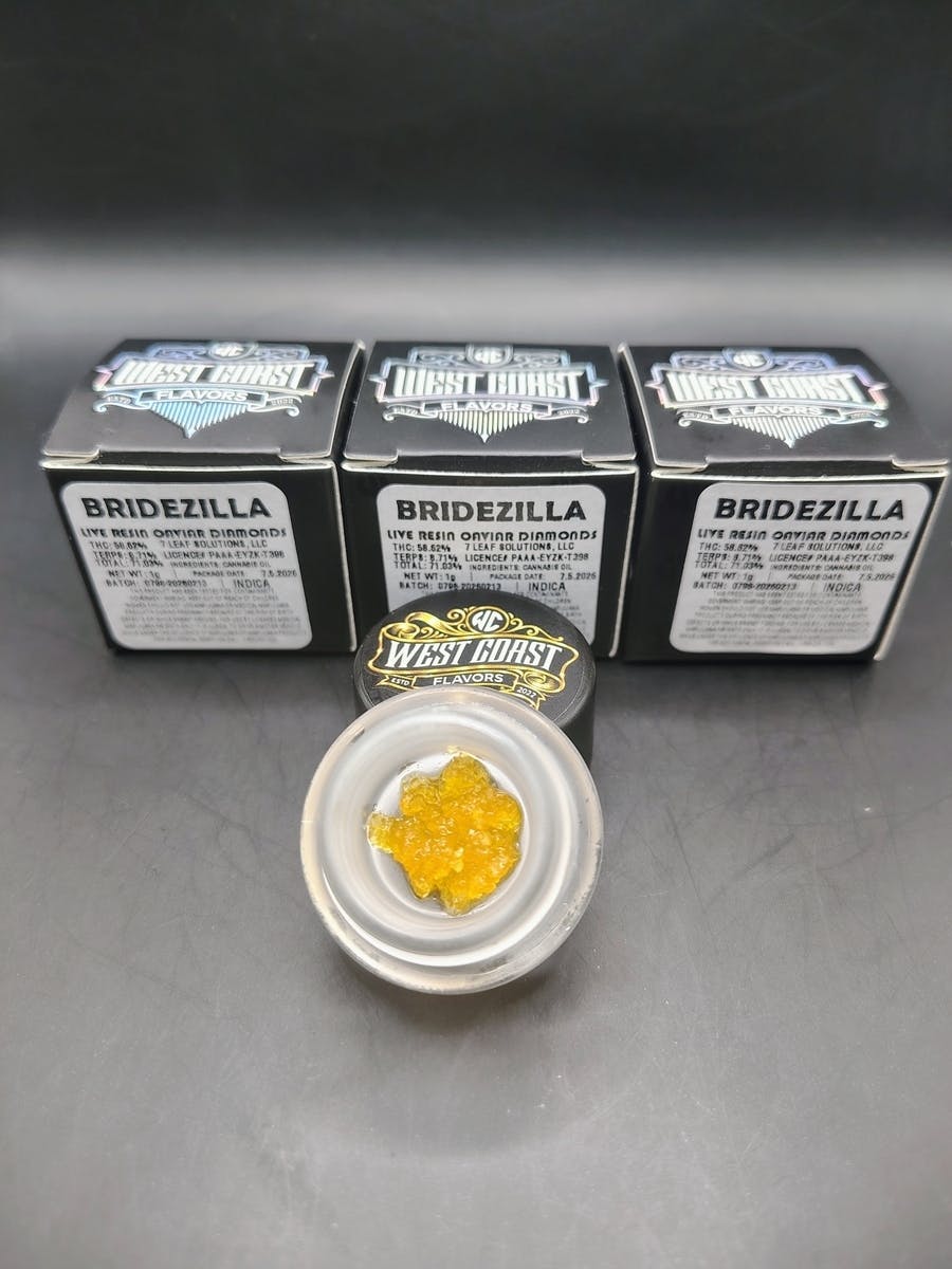 West Coast Flavors | Bridezilla | Live Resin Caviar Diamonds