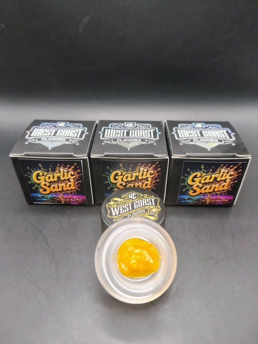 West Coast Flavors | Garlic Sand | Live Resin Badder