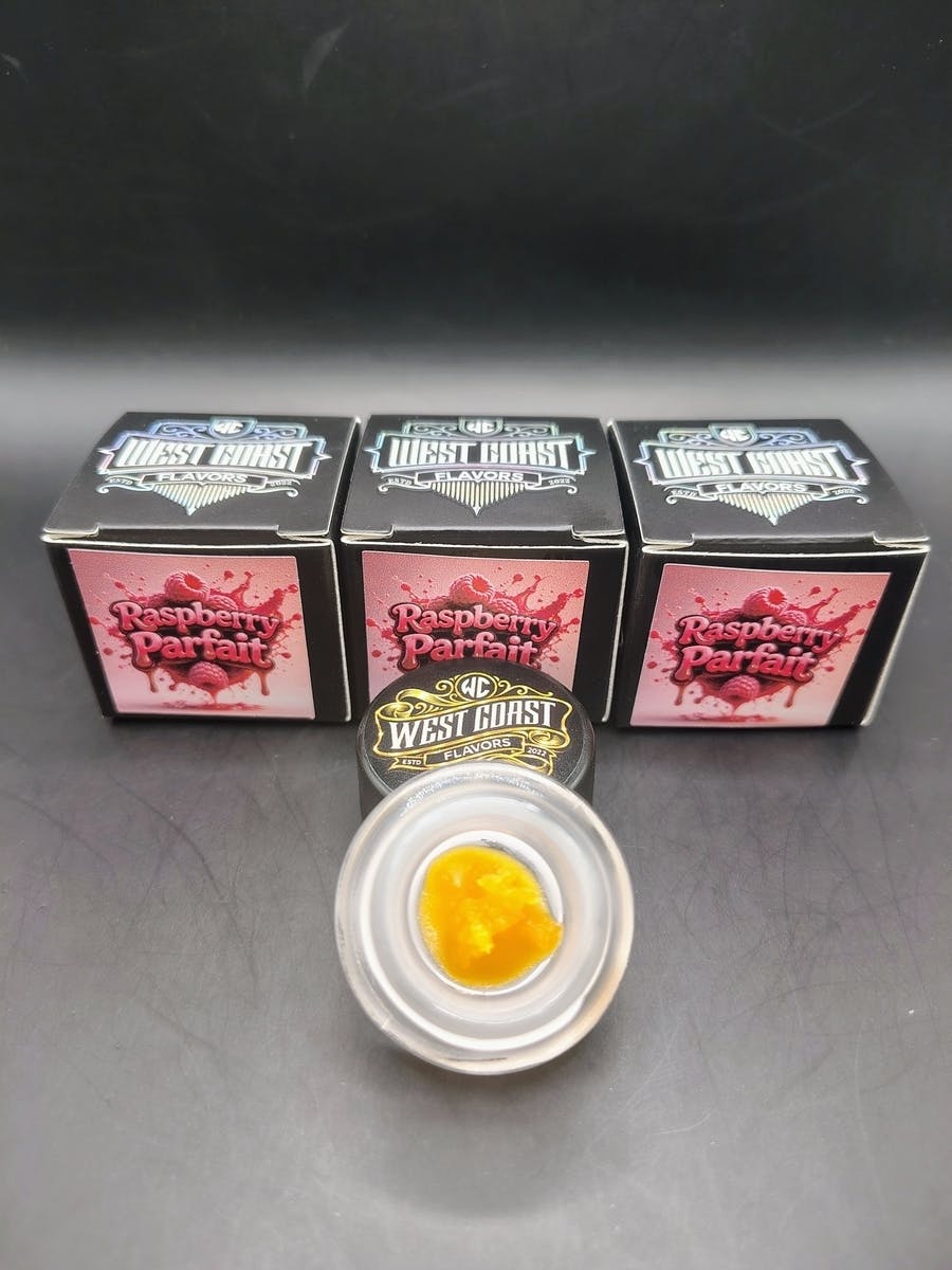 West Coast Flavors | Raspberry Parfait | Live Resin Badder