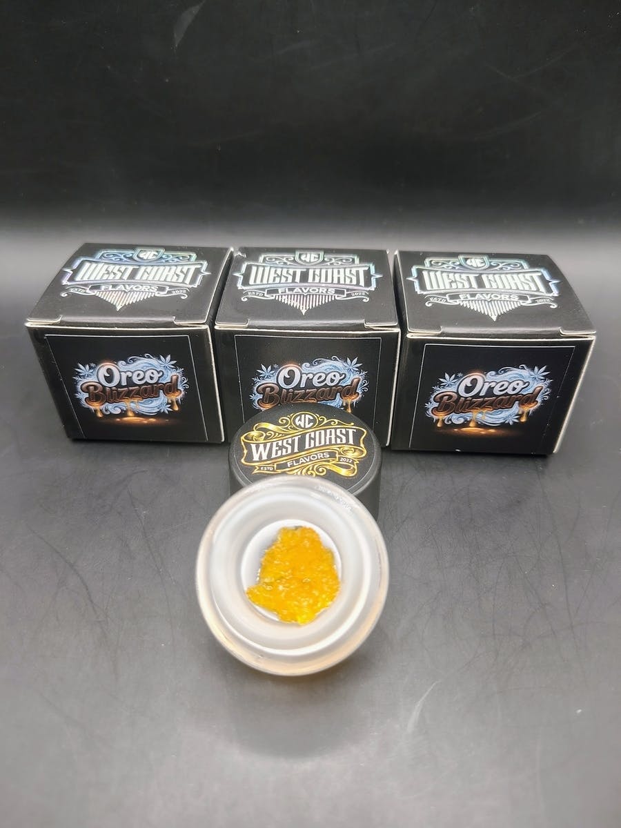 West Coast Flavors | Oreo Blizzard | Live Resin Caviar Diamonds