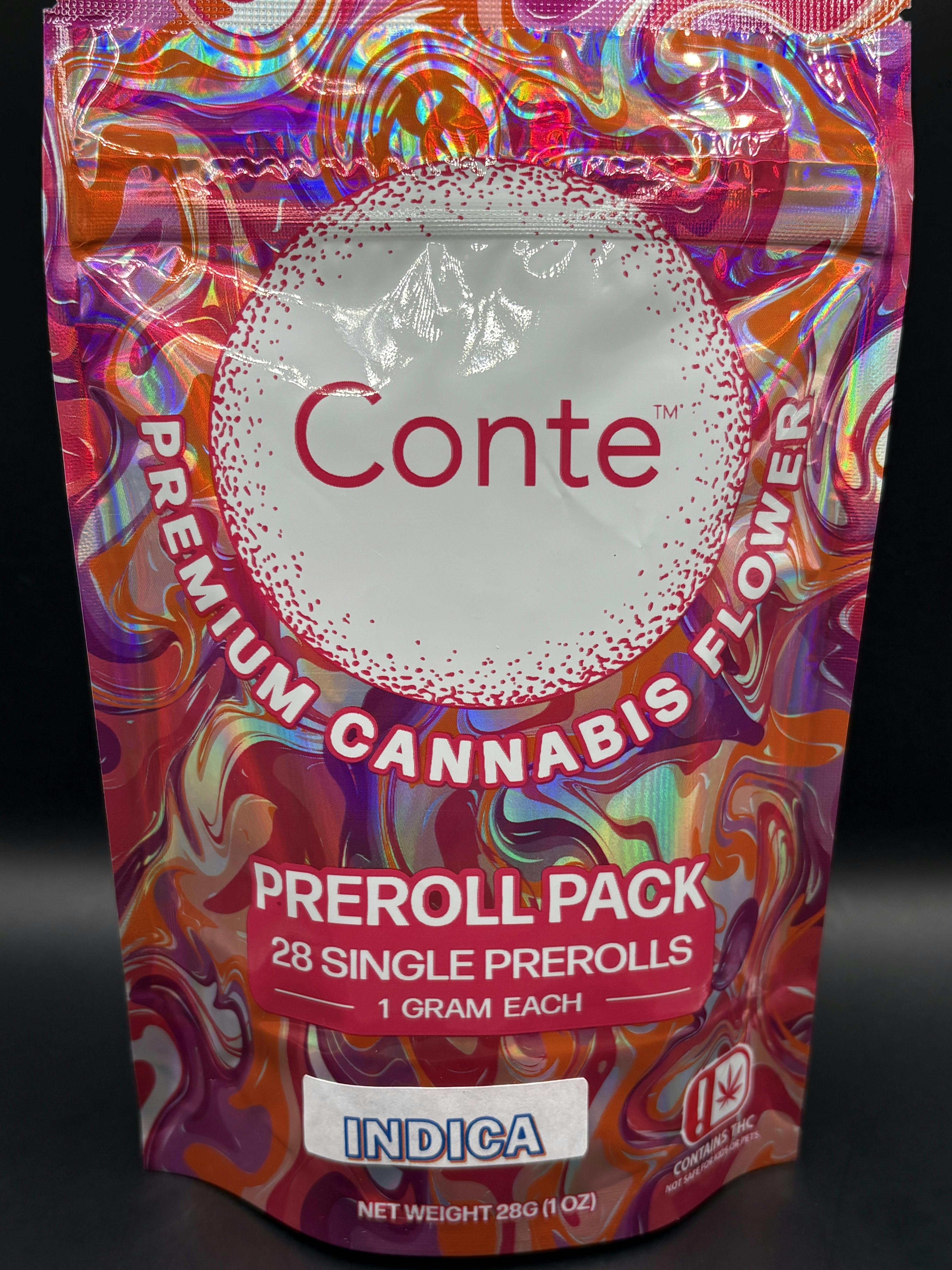 Conte | Rainbow Zoap | THC: 22.59% TERPS: 2.10% | 28PK 1G Pre-rolls (Tax Included)