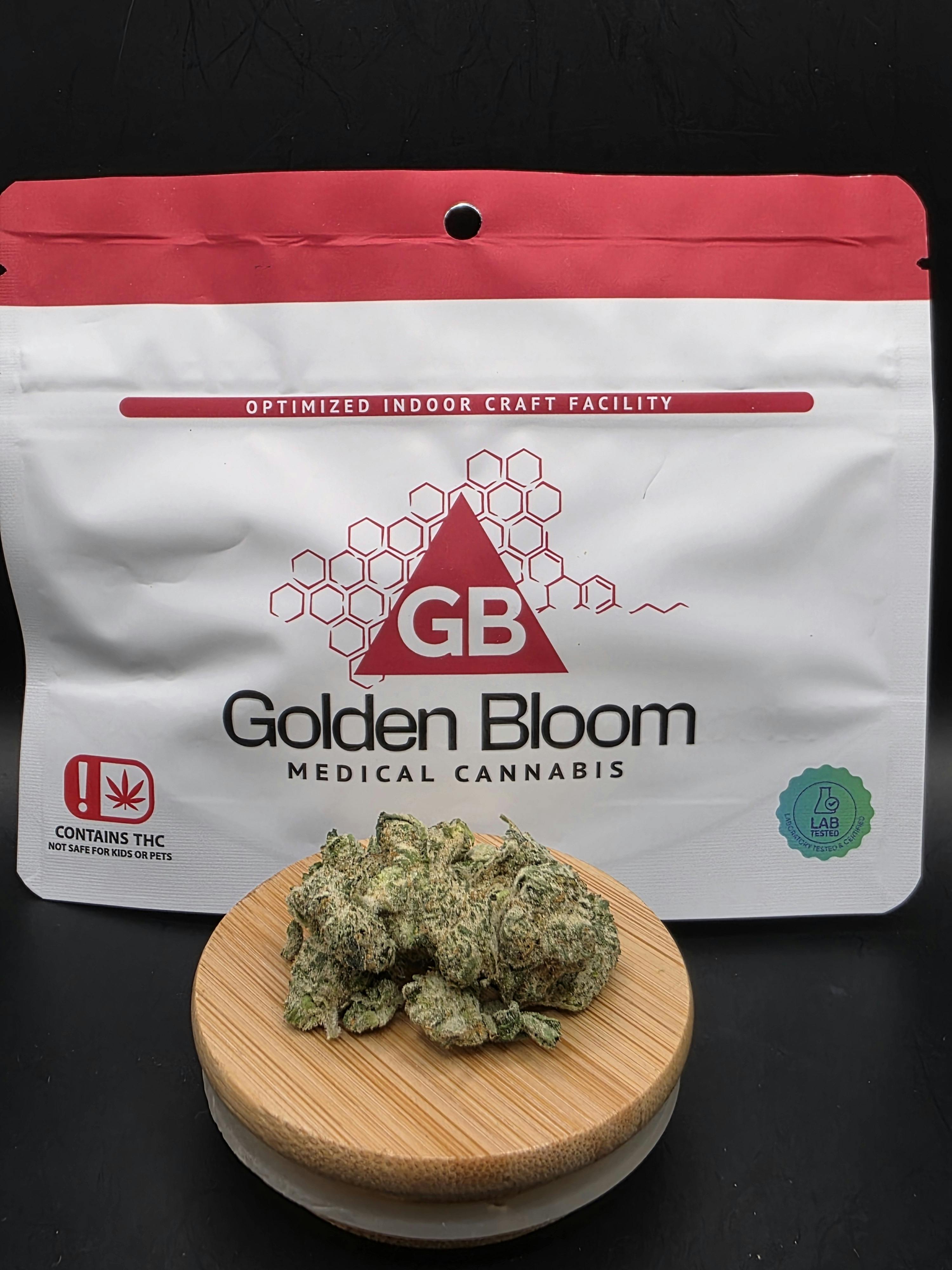 Golden Bloom | Motorbreath (3.5g PRE-PK) | THC: 23.27% TERPS: 2.85% (Tax Included)