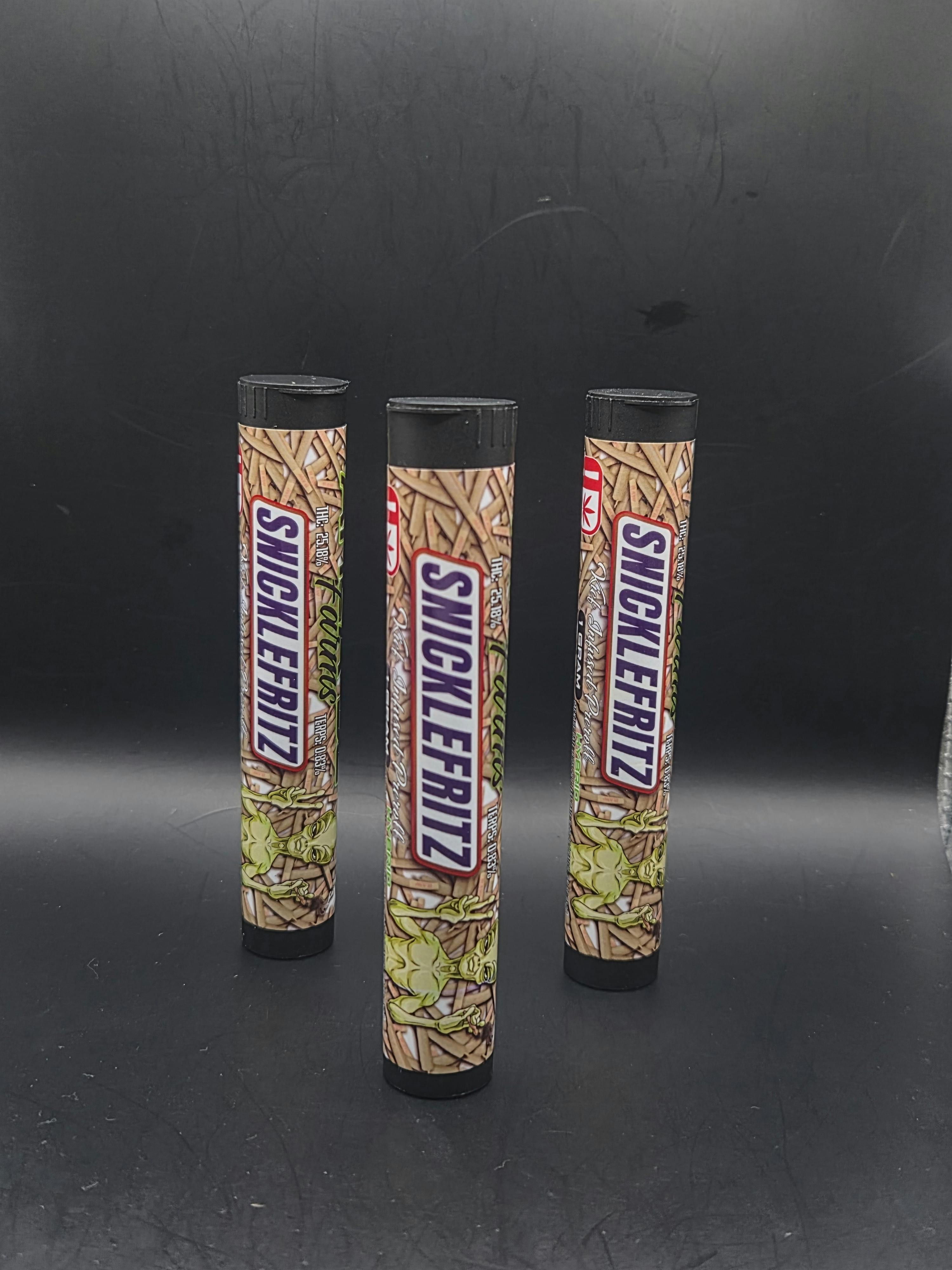 AREA 52/ SNICKLEFRITZ / THC: 25.18% TERPS: .83%