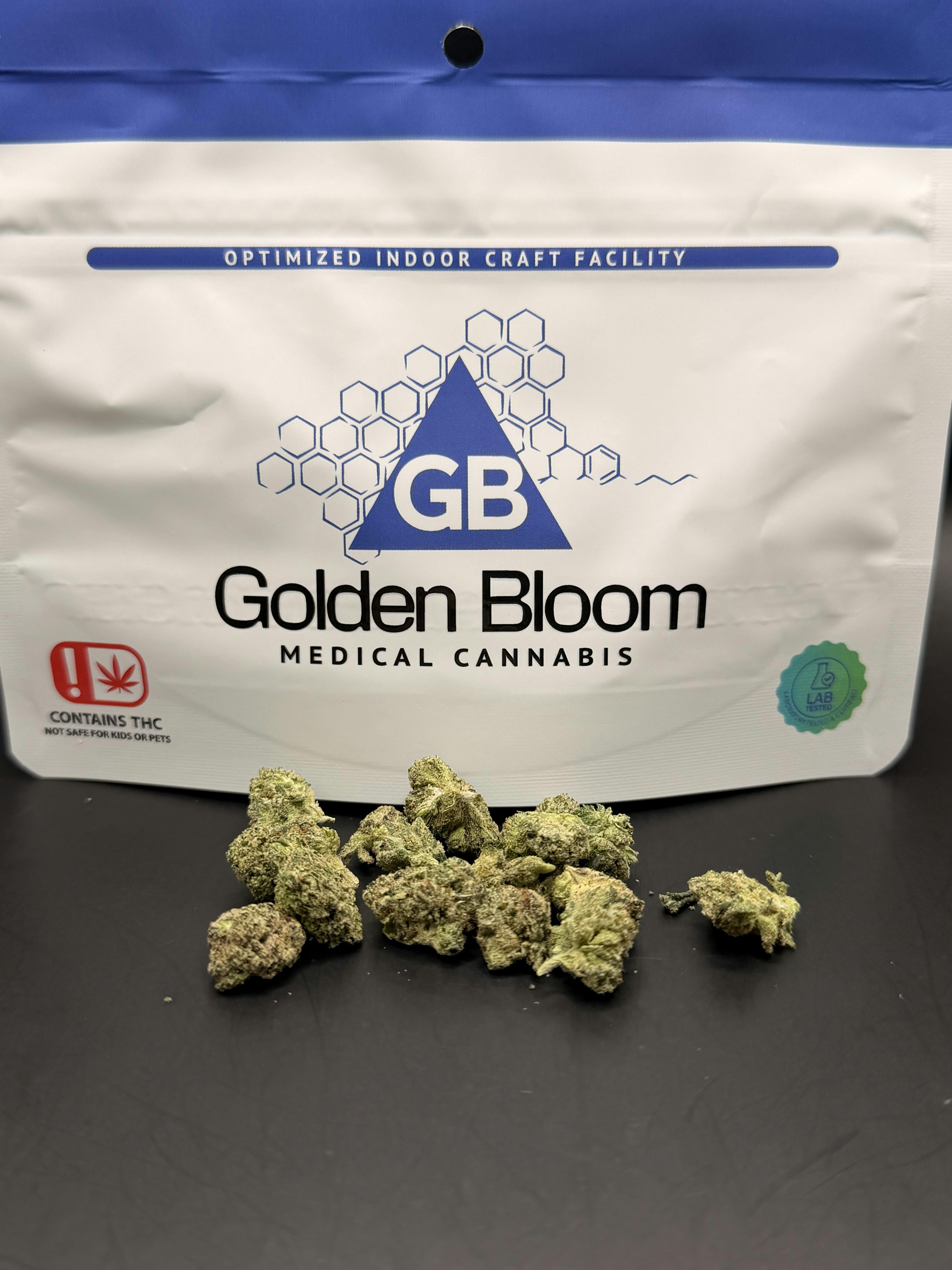 Golden Bloom | Jokerz Candy (3.5g PRE-PK) | THC: 22.55% TERPS: 2.31% (Tax Included)