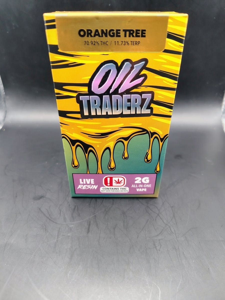 2g Orange Tree Live Resin Disposable - Oil Traderz (Sativa)