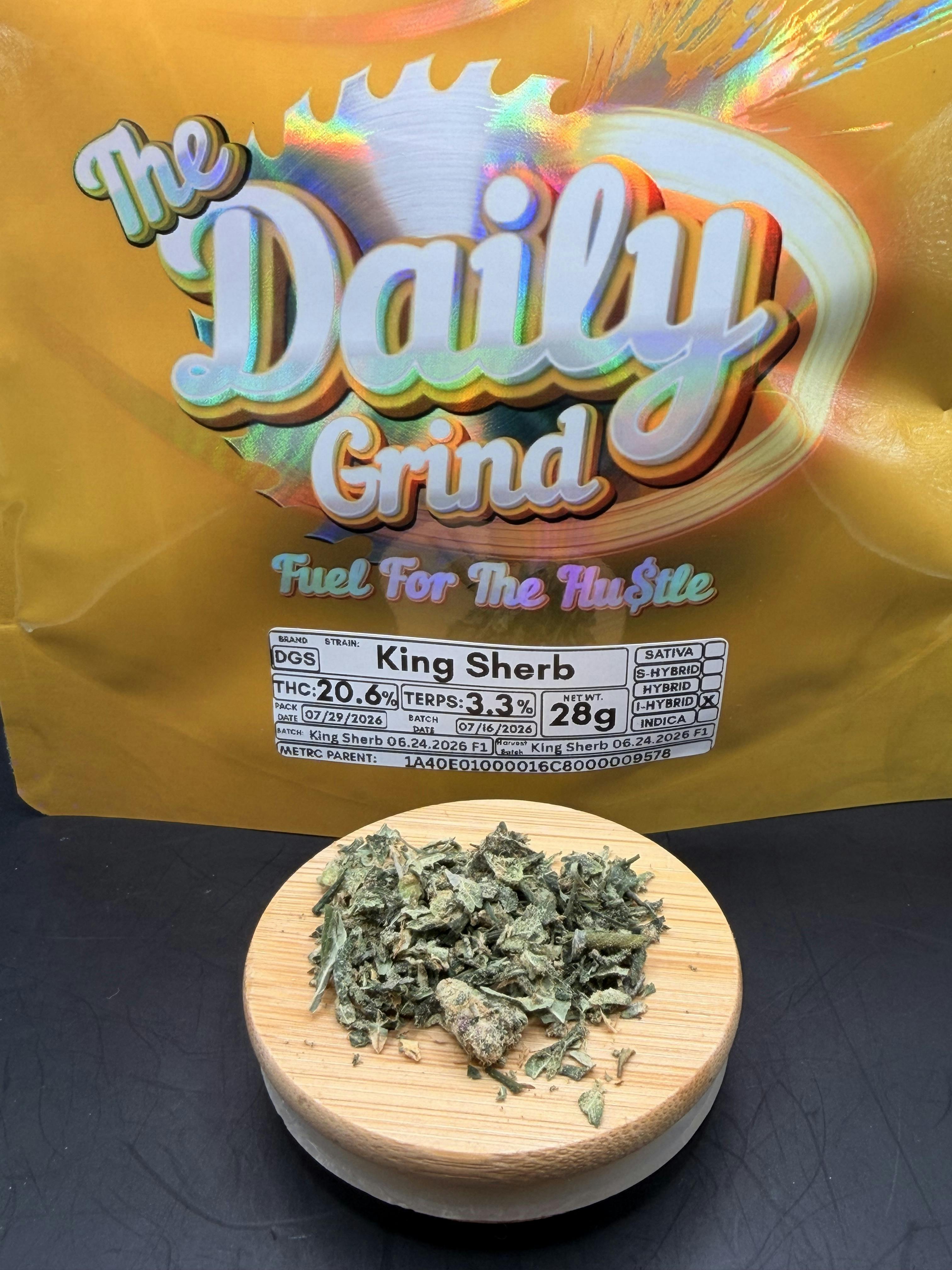 Shake | KING SHERB (PRE-PK 28g) | THC: 20.6% TERPS: 3.33% (Taxes Included)
