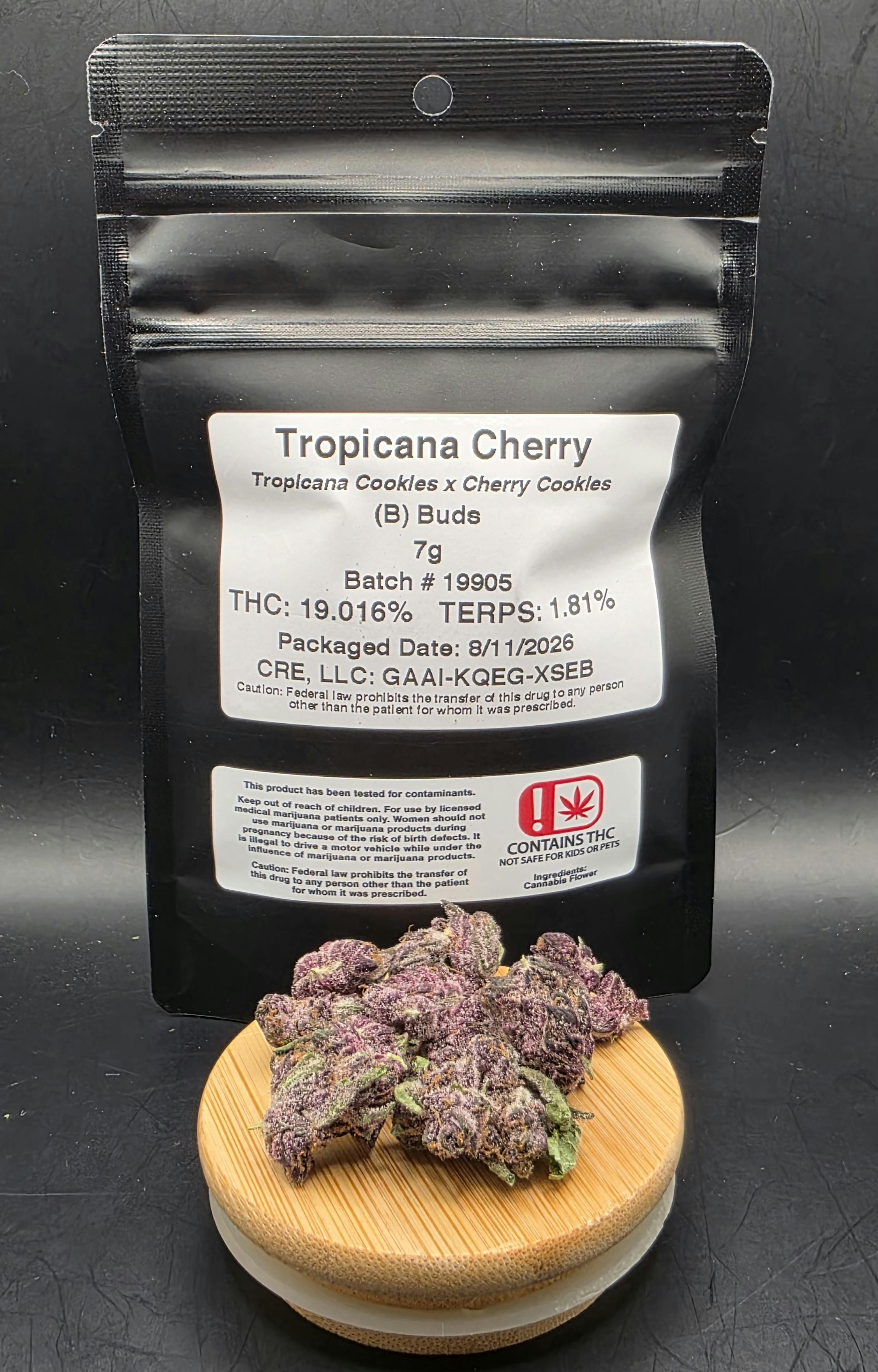 EVOK | TROPICANA CHERRY (PRE-PK 7G) | THC: 21.95% TERPS: 1.93% (Tax Included)