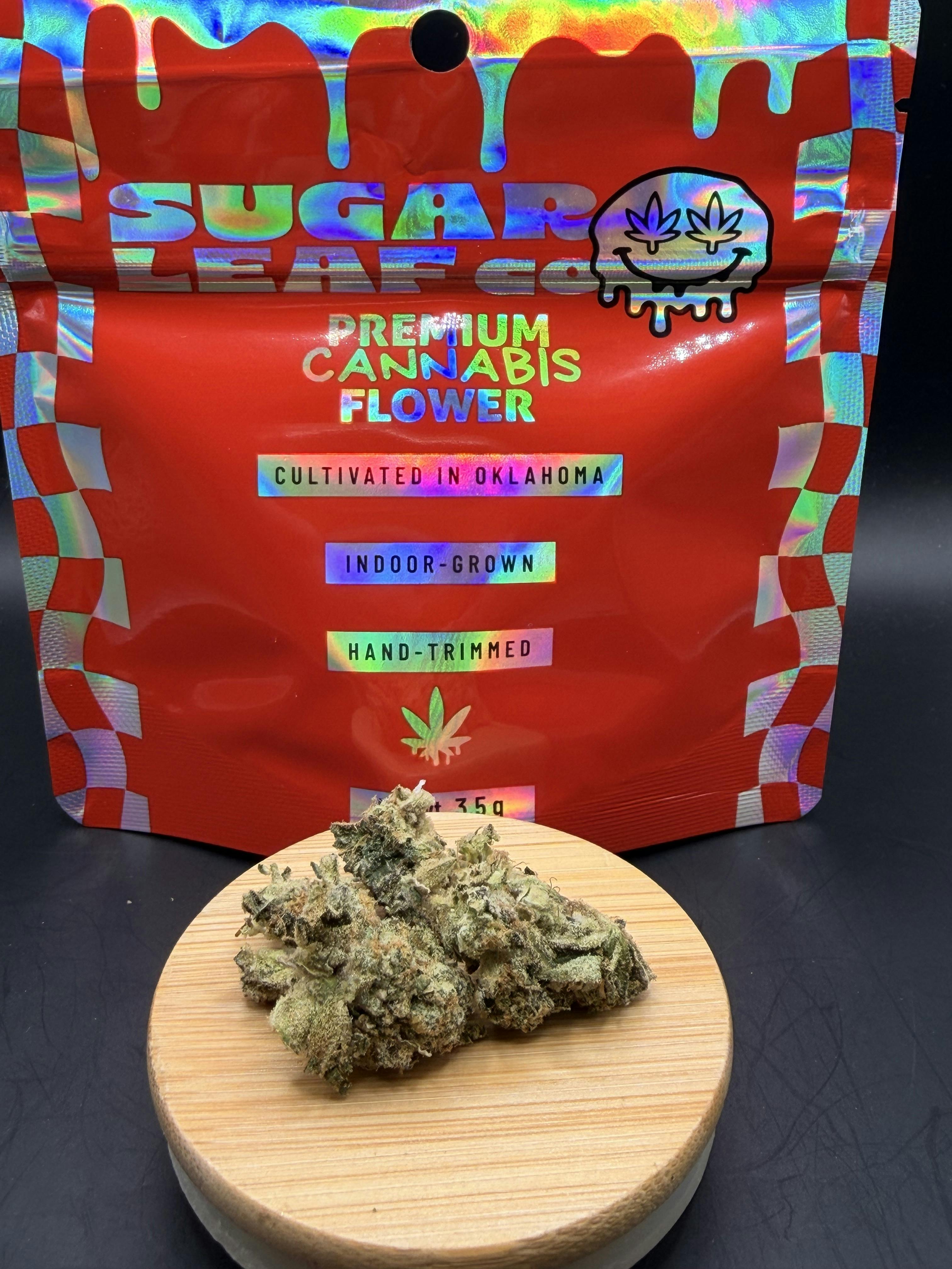 Sugar Leaf | First Class Gas (3.5g PRE-PK) | THC: 31.44% TERPS: 2.97% (Tax Included)