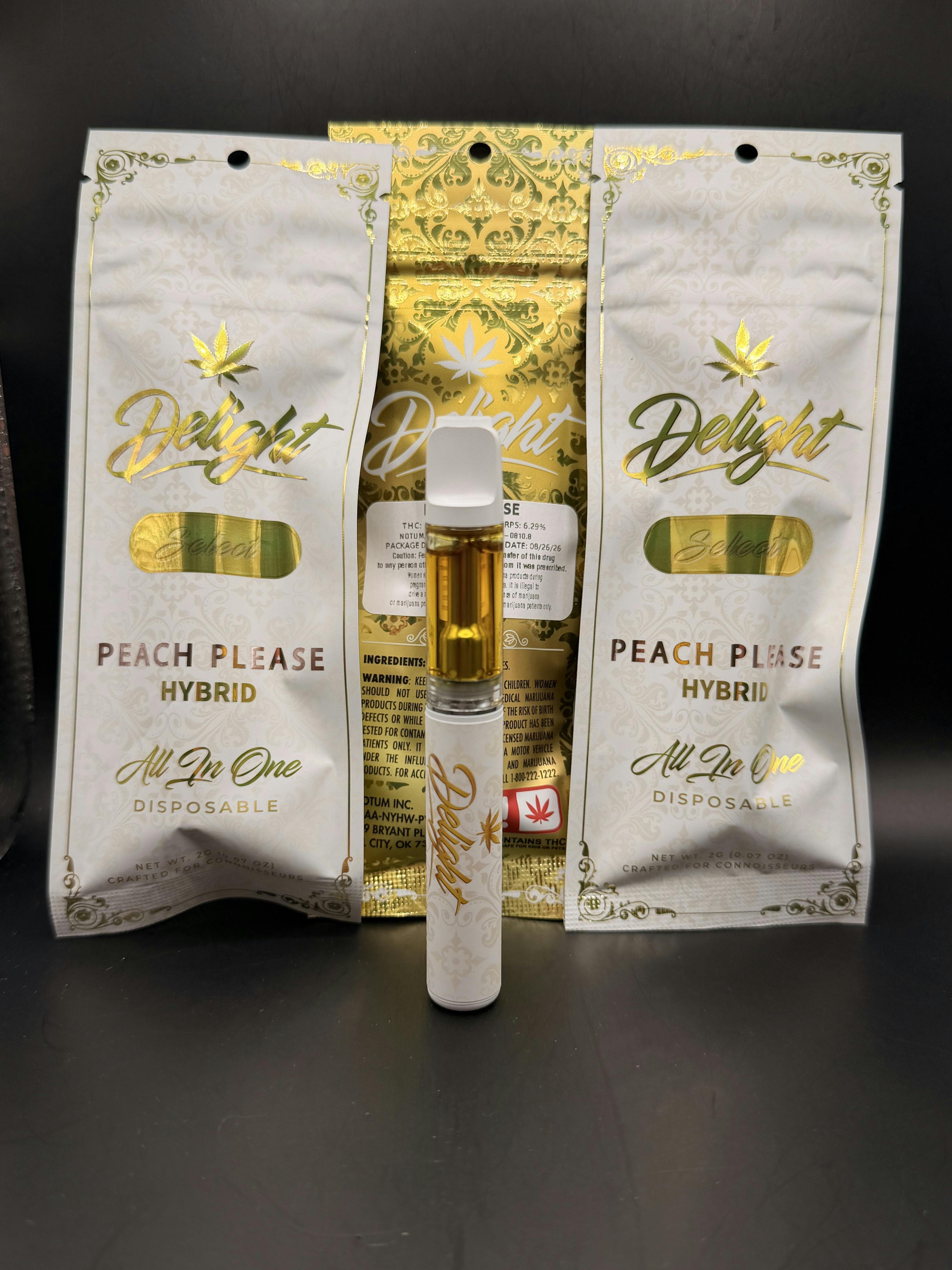 Peach Please | Disposable | 2g