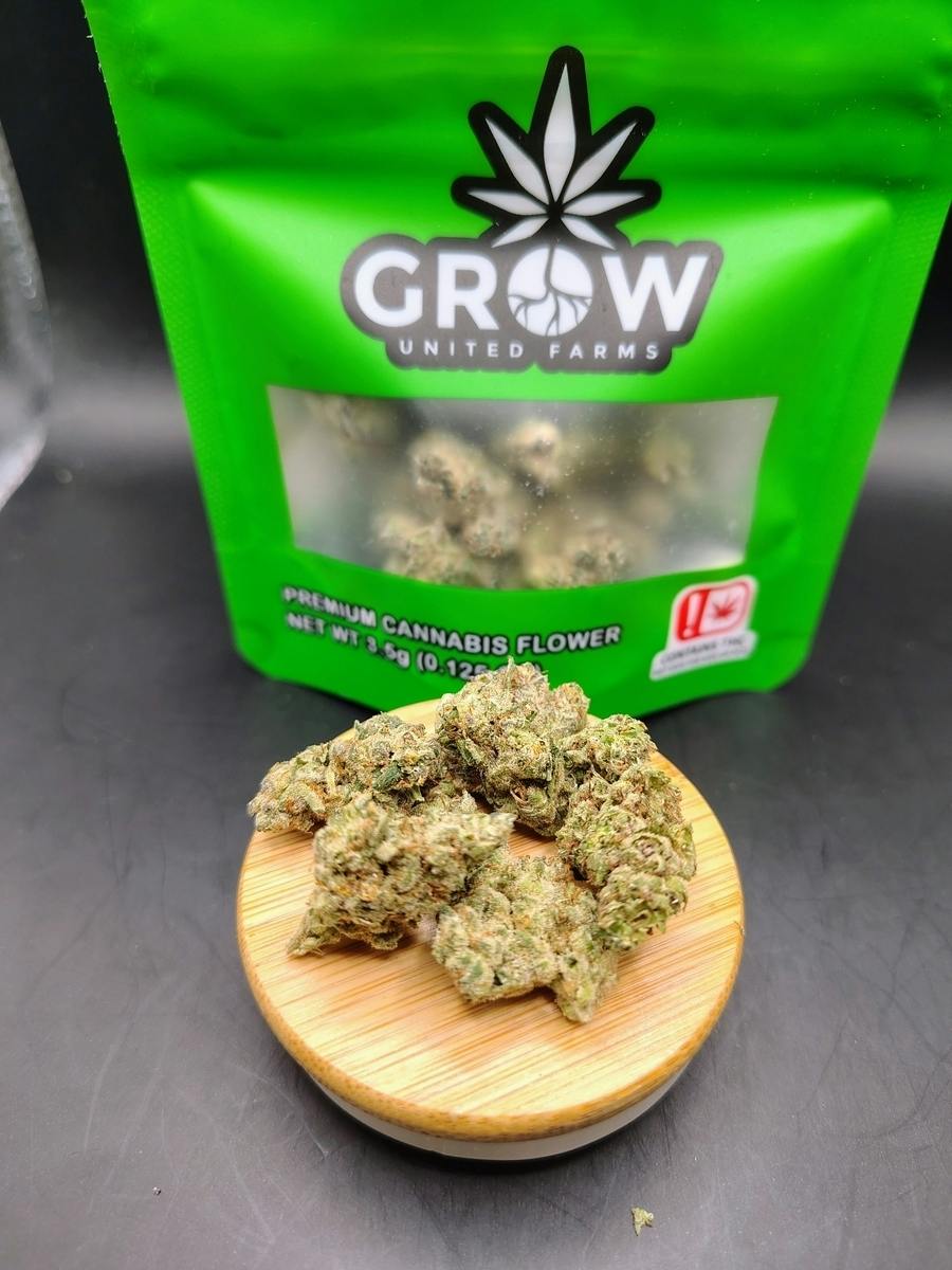 Grow United | Gelato Dosido (PRE-PK 3.5G BIGS) | THC: 31.17% TERPS: 2.24% (Tax Included) Fresh Drop!