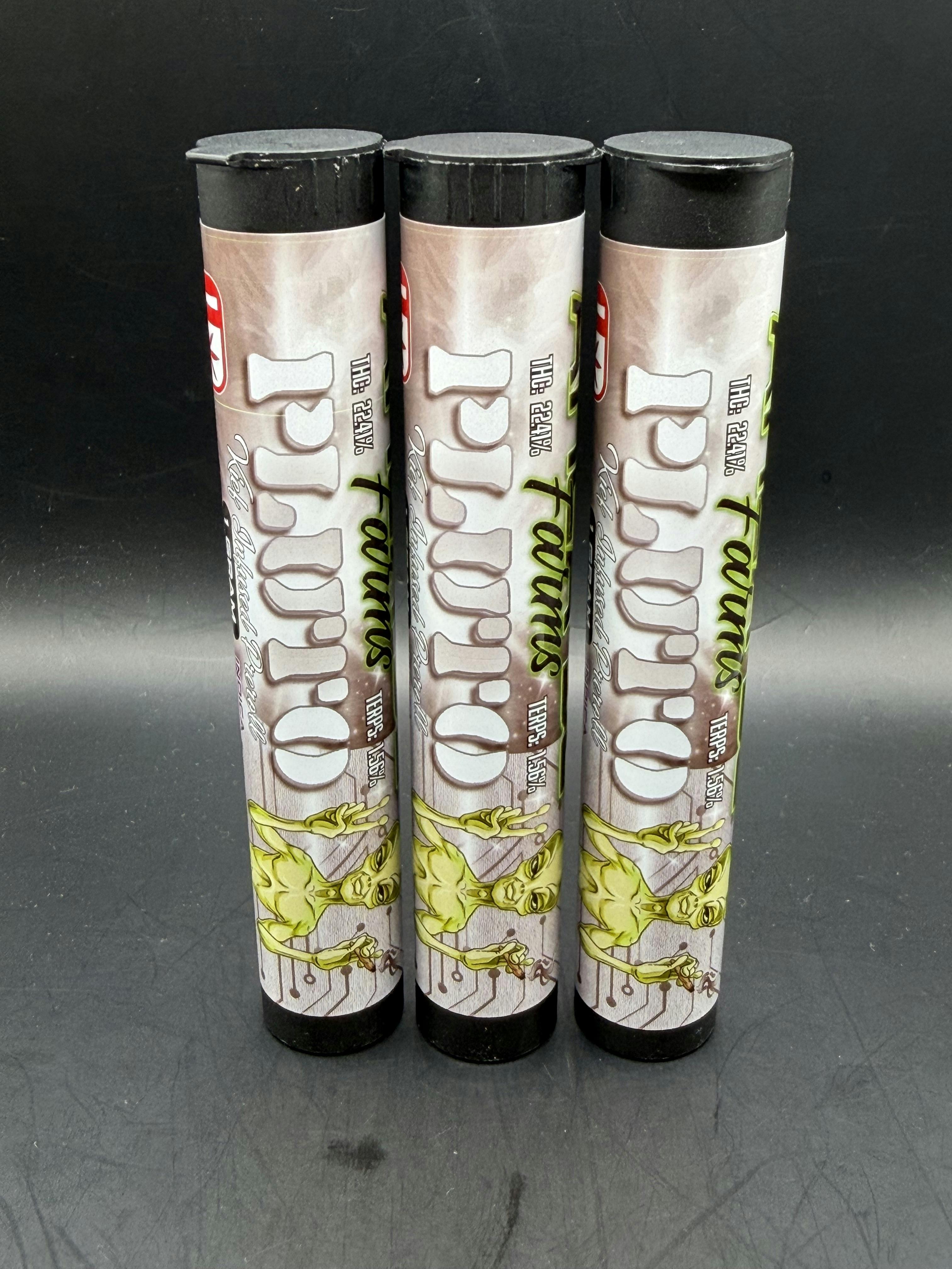 Area 52 | Pluto | THC: 22.4% TERPS: 1.56% | 1G Keif Inf. Preroll | 2 for $5 (Tax Included)