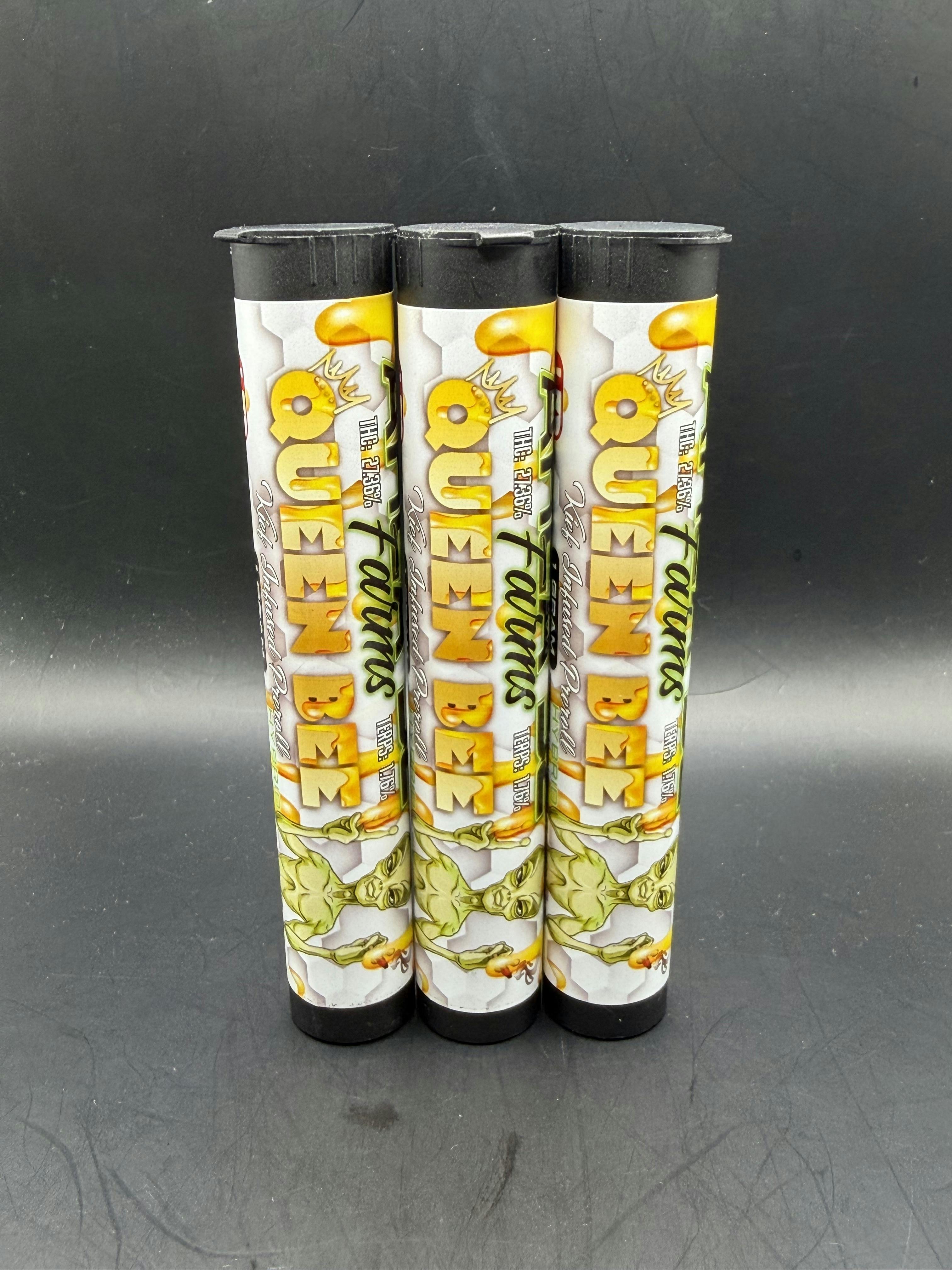 Area 52 | Queen Bee | THC: 27.1% TERPS: 1.53% | 1G Keif Inf. Preroll | 2 for $5 (Tax Included)