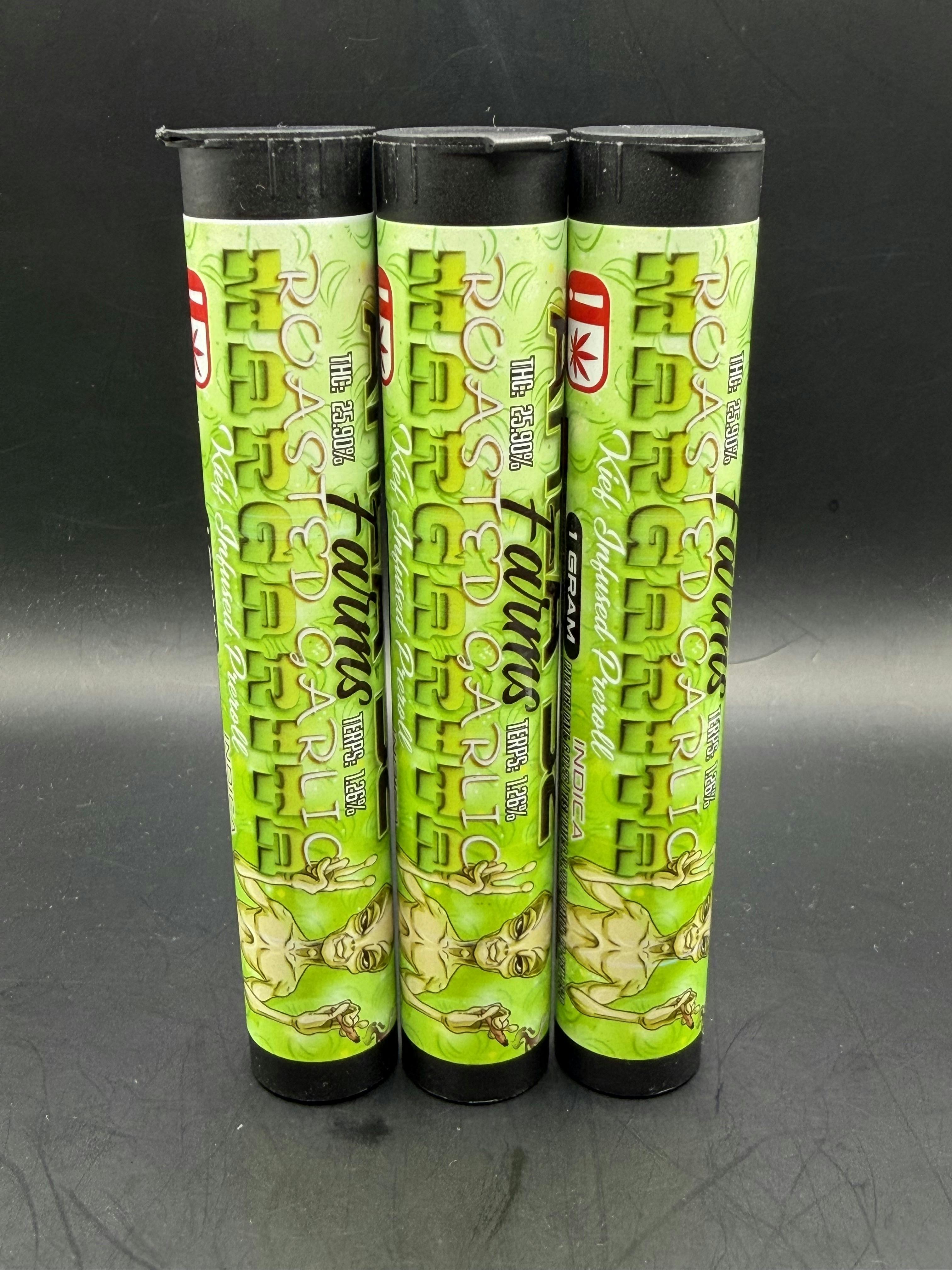 Area 52 | Roasted Garlic Marg. | THC:25.9%TERPS:1.26% | 1gKeifInf.Preroll | 2 for $5 (Tax Included)