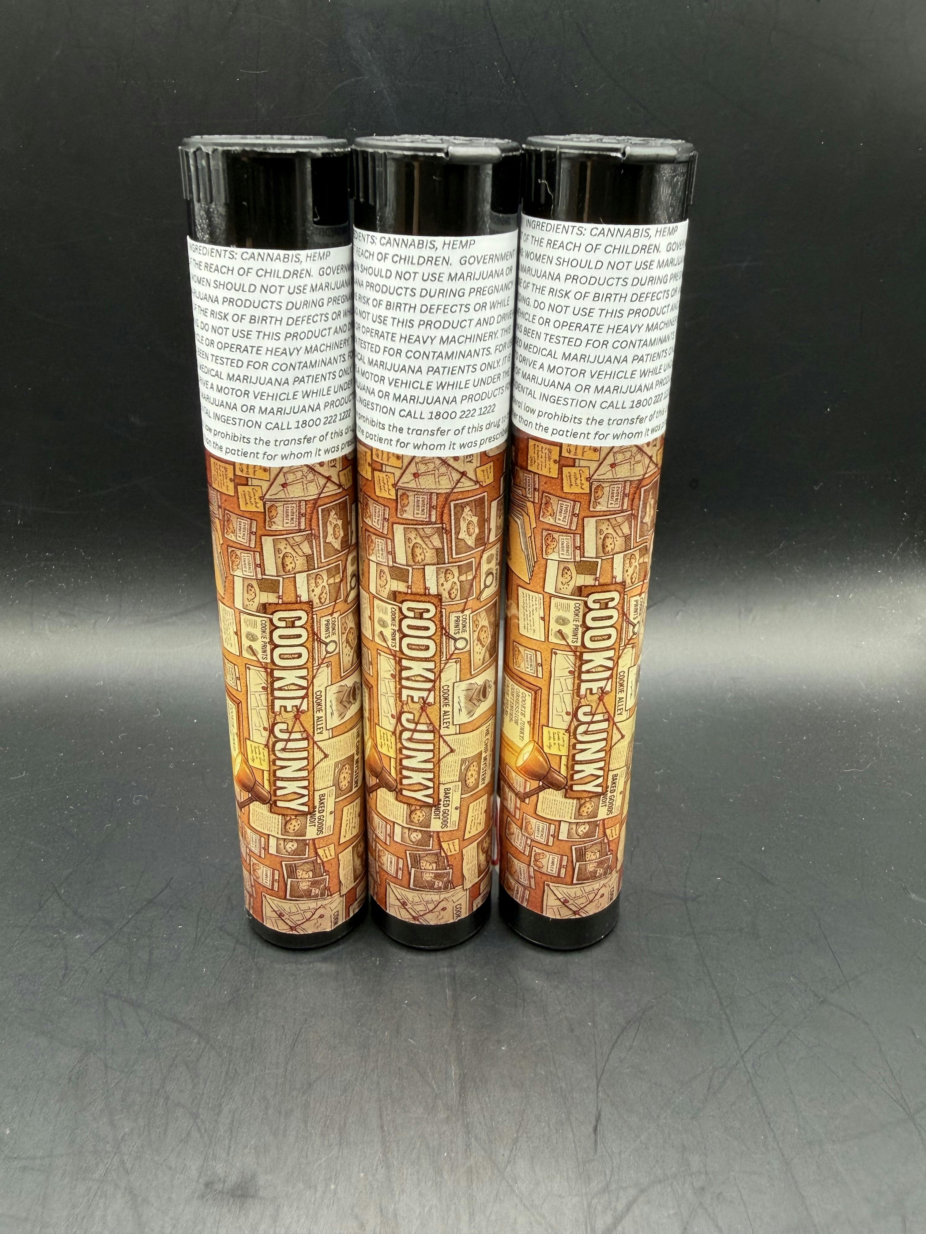 Tokies | Cookie Junky | THC: 22.27% TERPS: .70% | 1g PreRoll | 2 for $5 (Taxes Included)