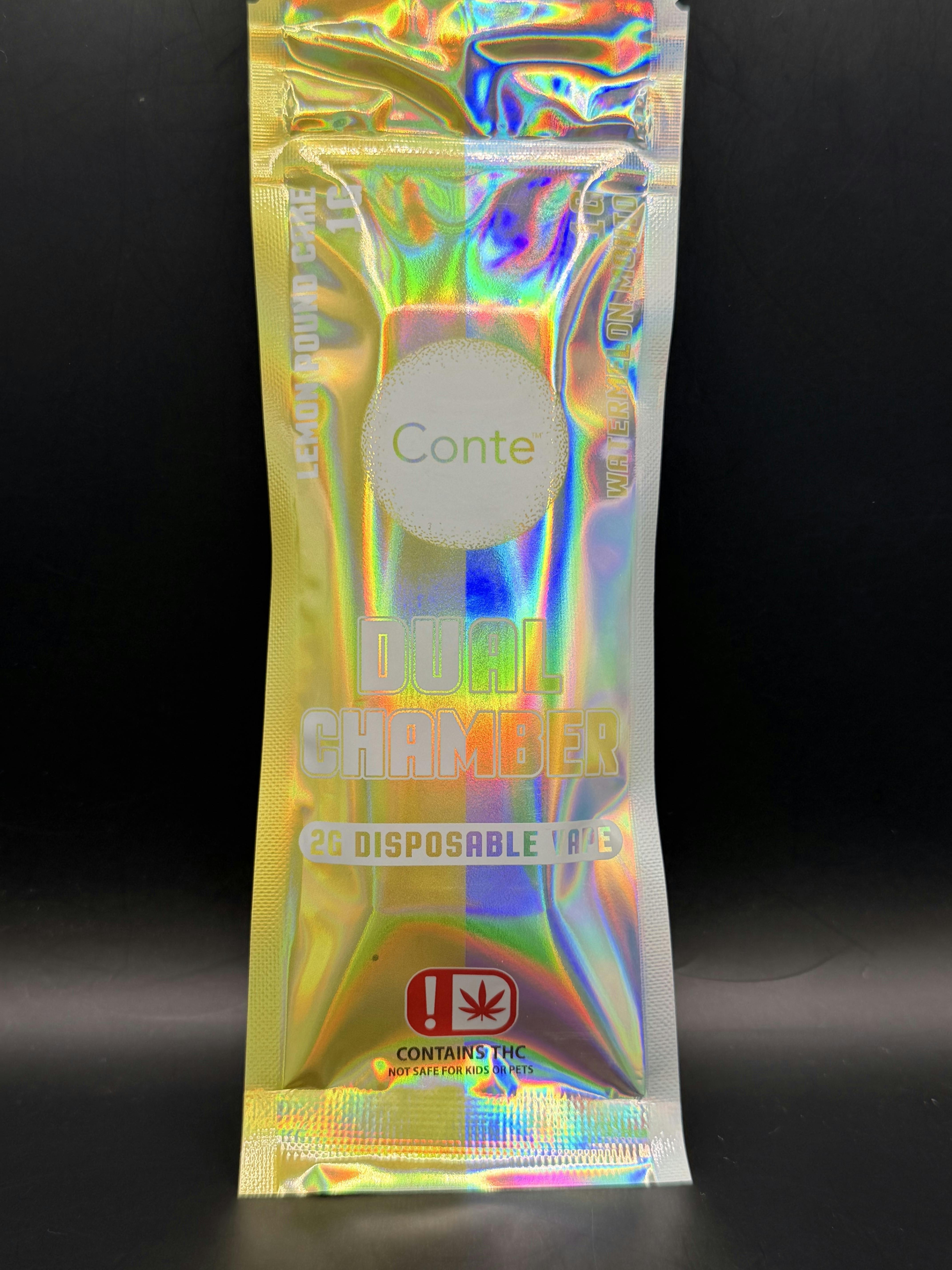 Conte | Lemon Pound Cake / Watermelon Mojito | 2g Dual Chamber Dispo. (Tax Included)