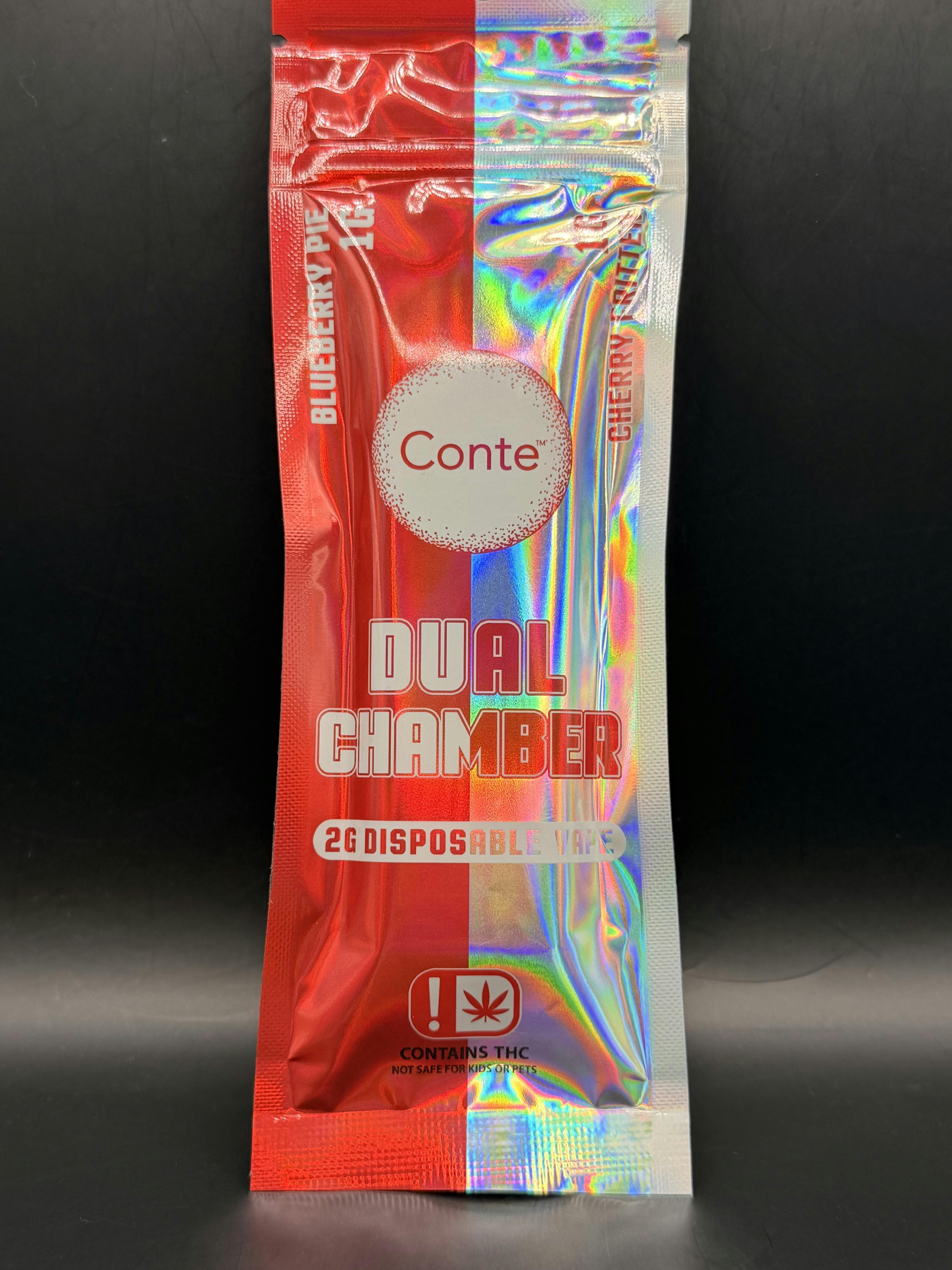 Conte | Blueberry Pie / Cherry Fritter | 2g Dual Chamber Dispo. (Tax Included)