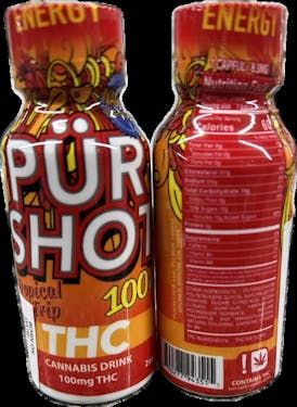 PurShot Energy Day Drink - 100mg