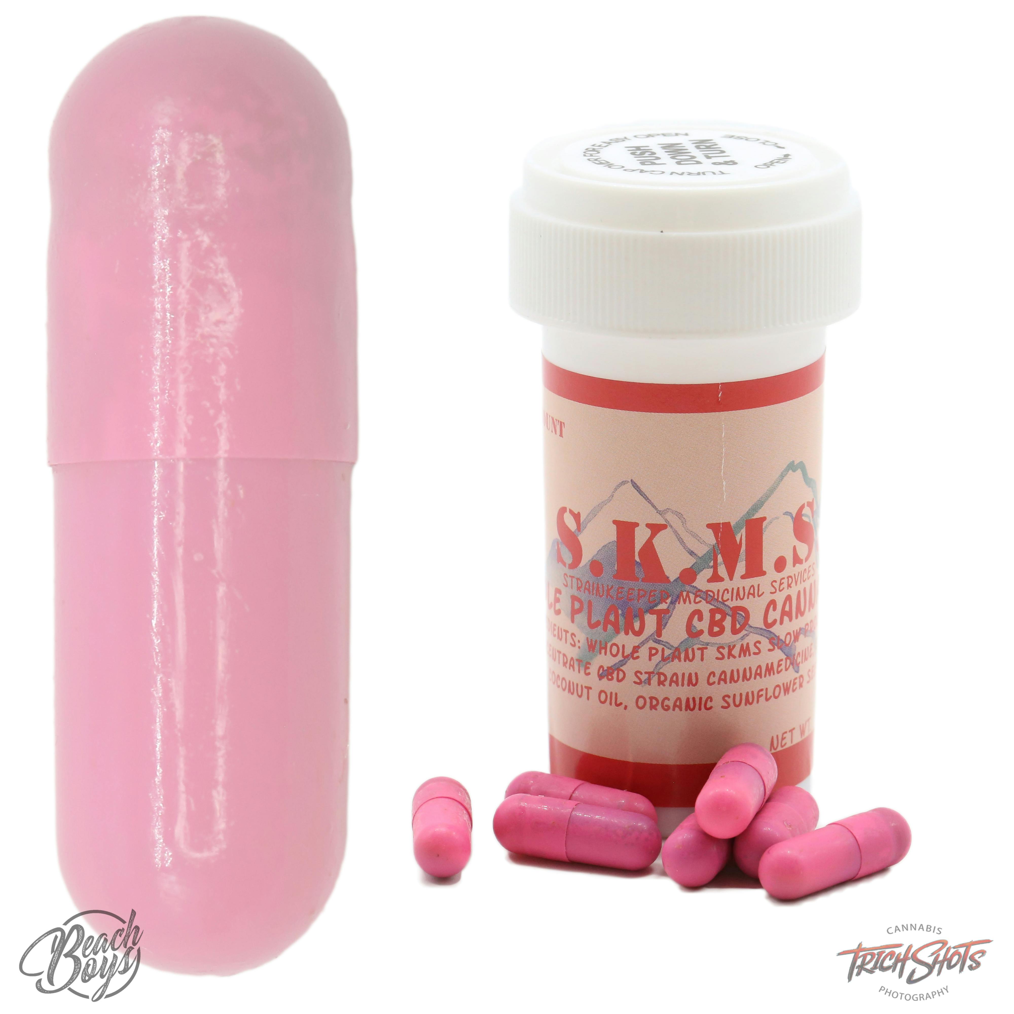 240mg Cherry Wine 20:1 (CBD:THC) RSO Capsules (24-pack) - Strain Keeper