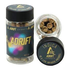 Adrift Extracts - 10pk - 5g - Infused Pre-Roll - Garlic Cookies