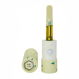 1g Distillate Cartridge Sugar Cone