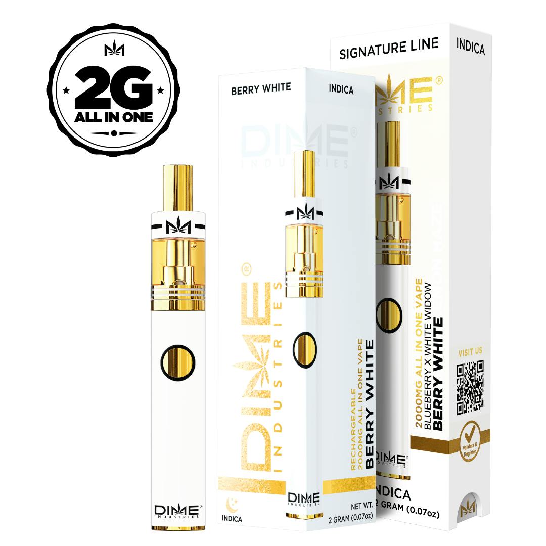 Dime - Berry White - 2G Disposable