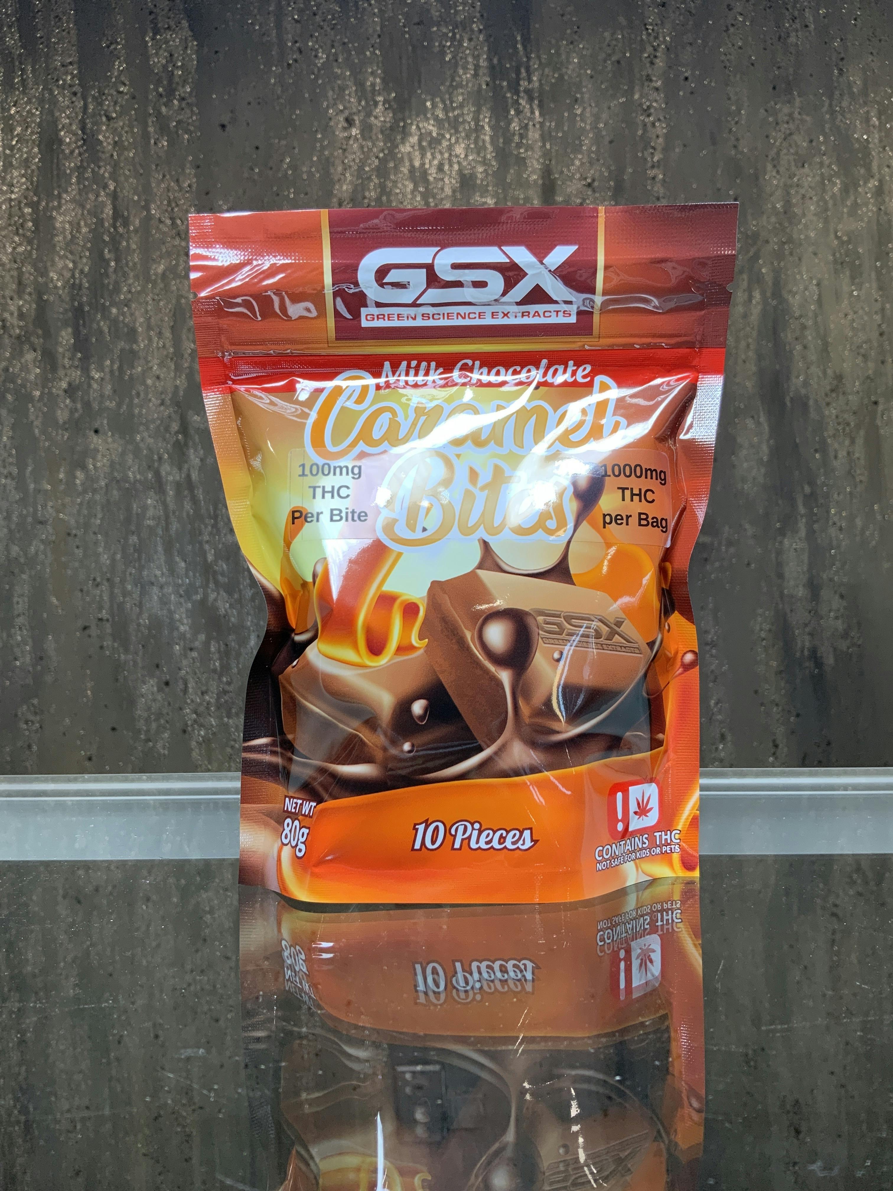 GSX 1000mg Chocolates - Caramel
