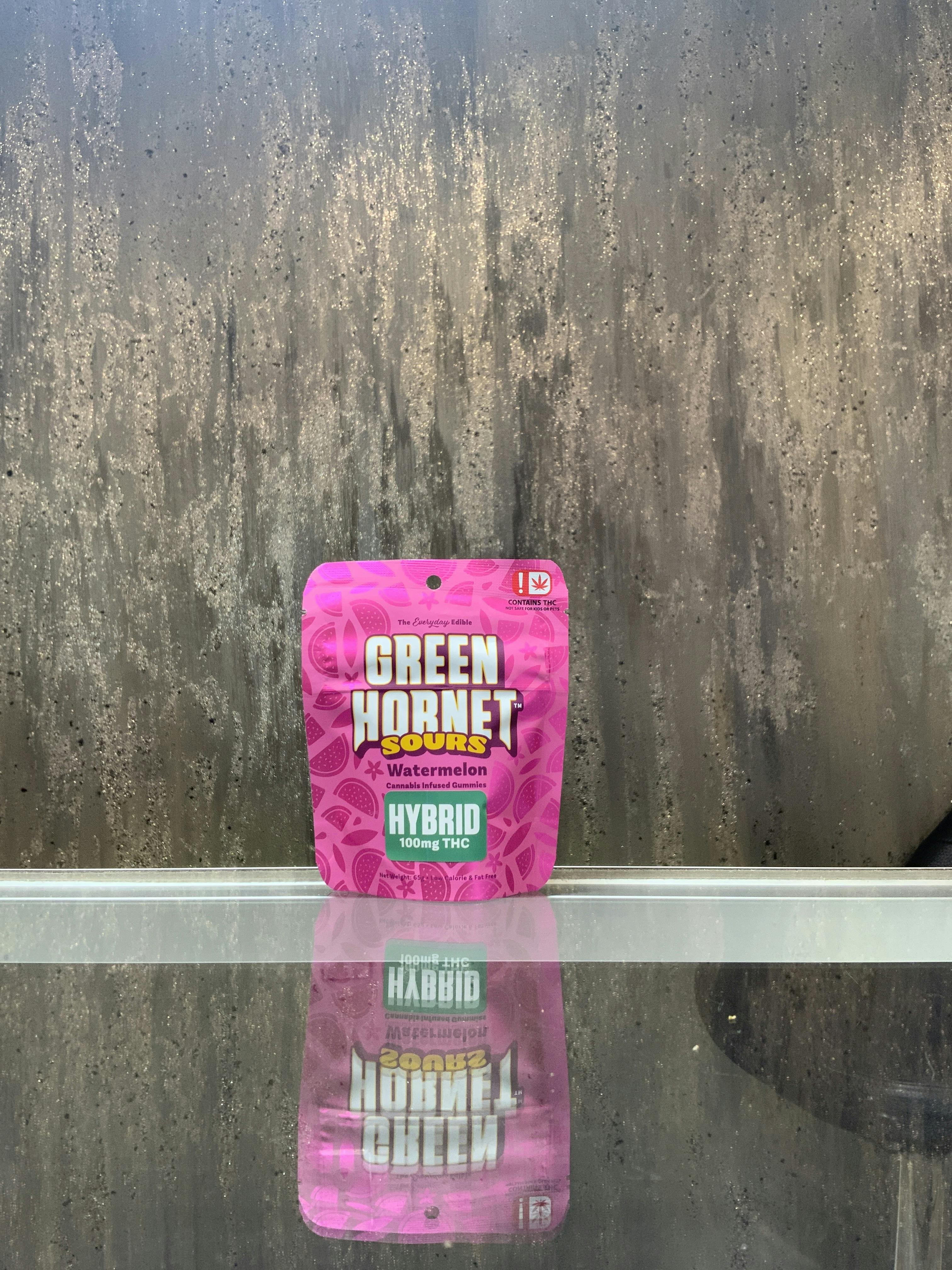 Sour Watermelon Hybrid Gummies | Gummies | 10pk | 10mg/ea