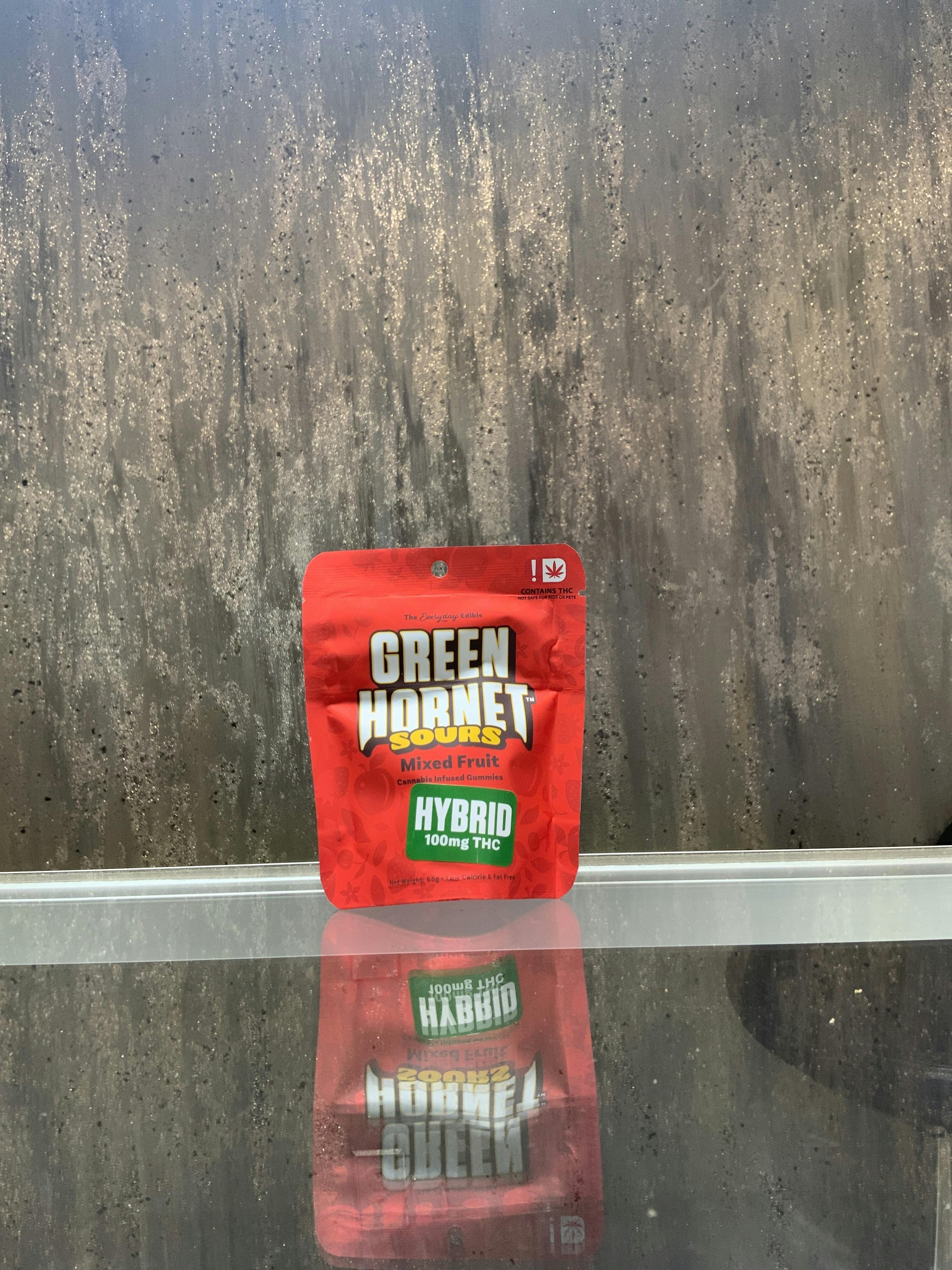 Green Hornet - 100MG - Sour Mixed Fruit - Hybrid