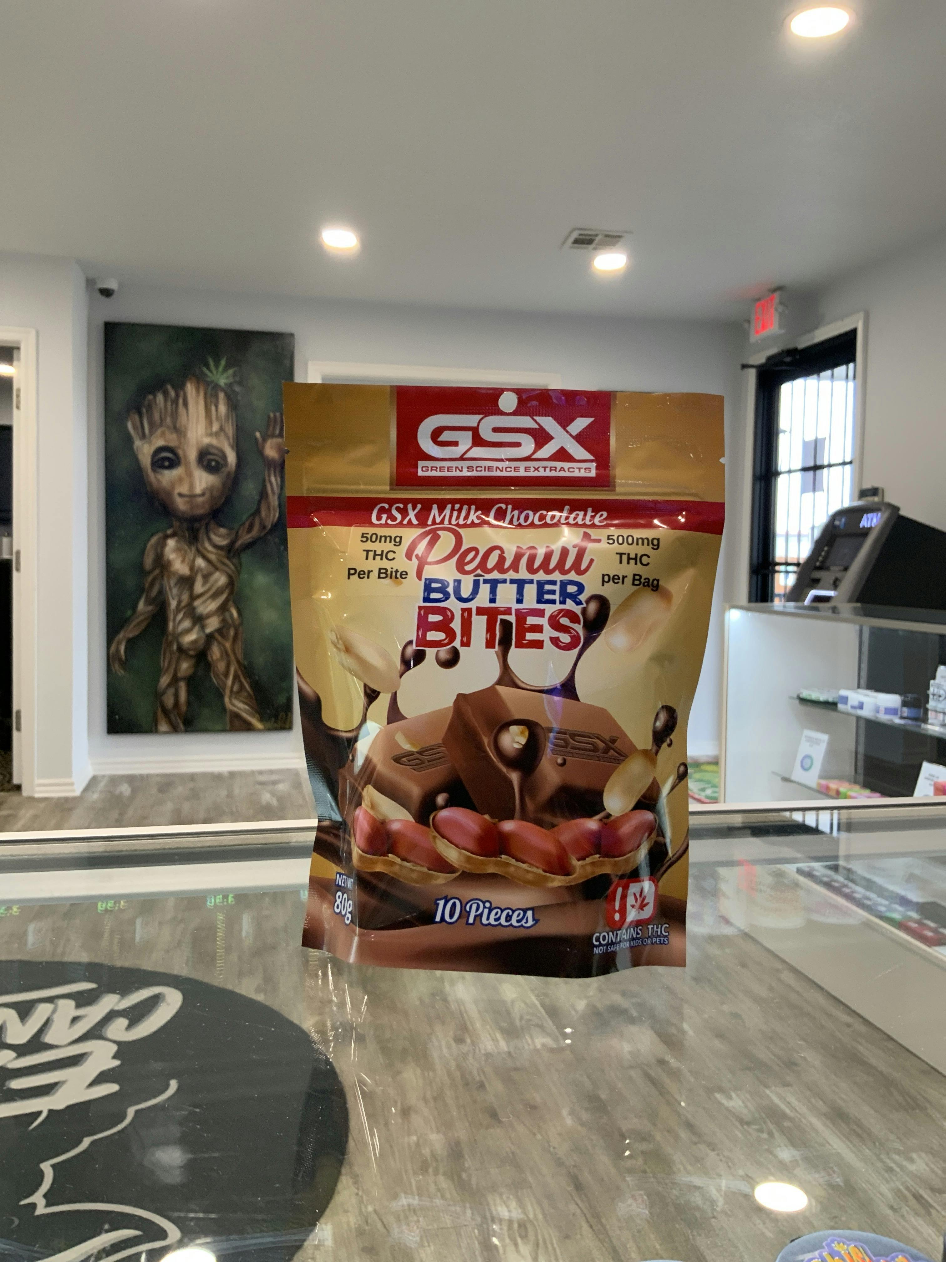 GSX 500mg Chocolates - Peanut Butter