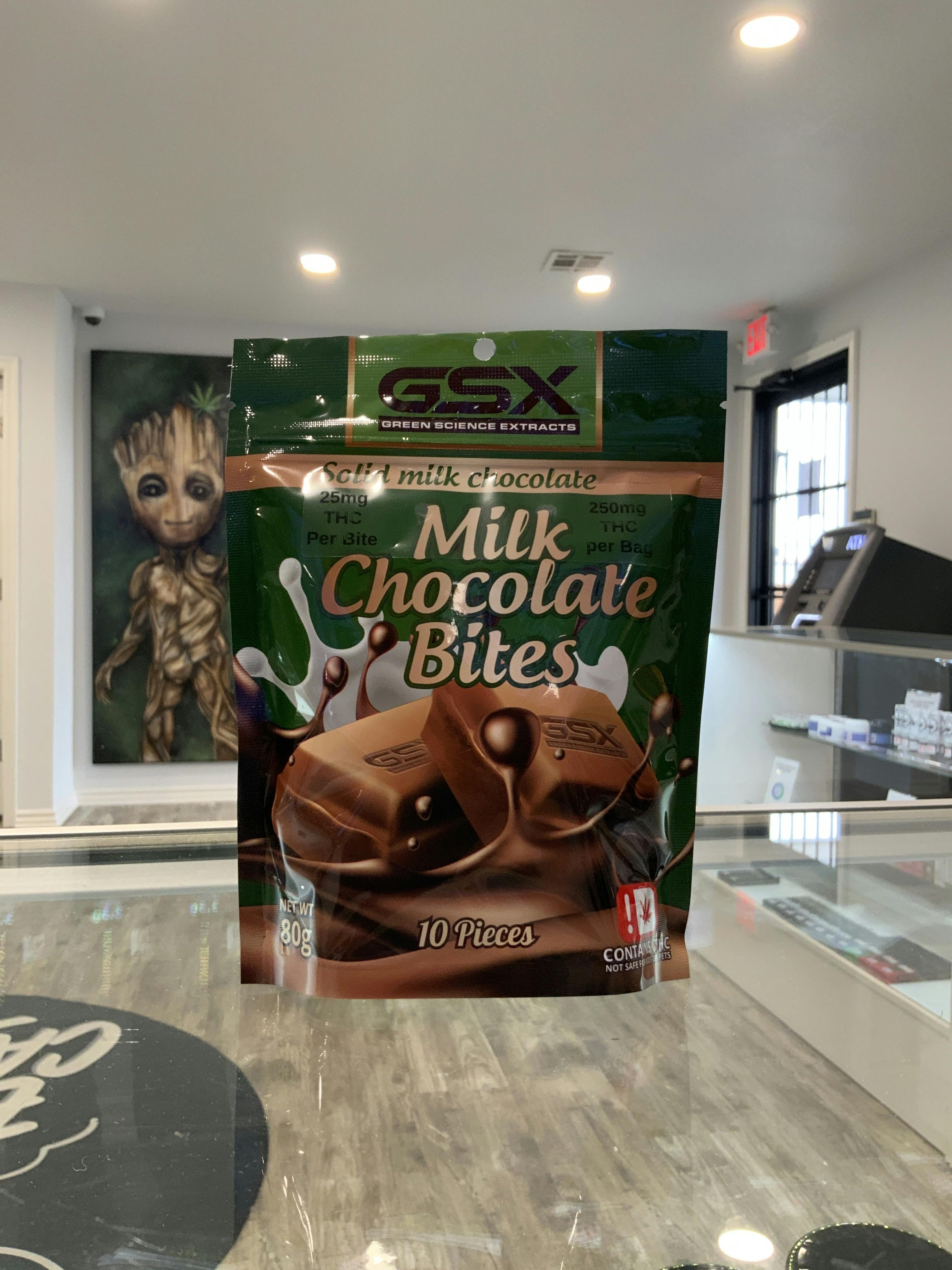 GSX 500mg Chocolates - Milk Chocolate