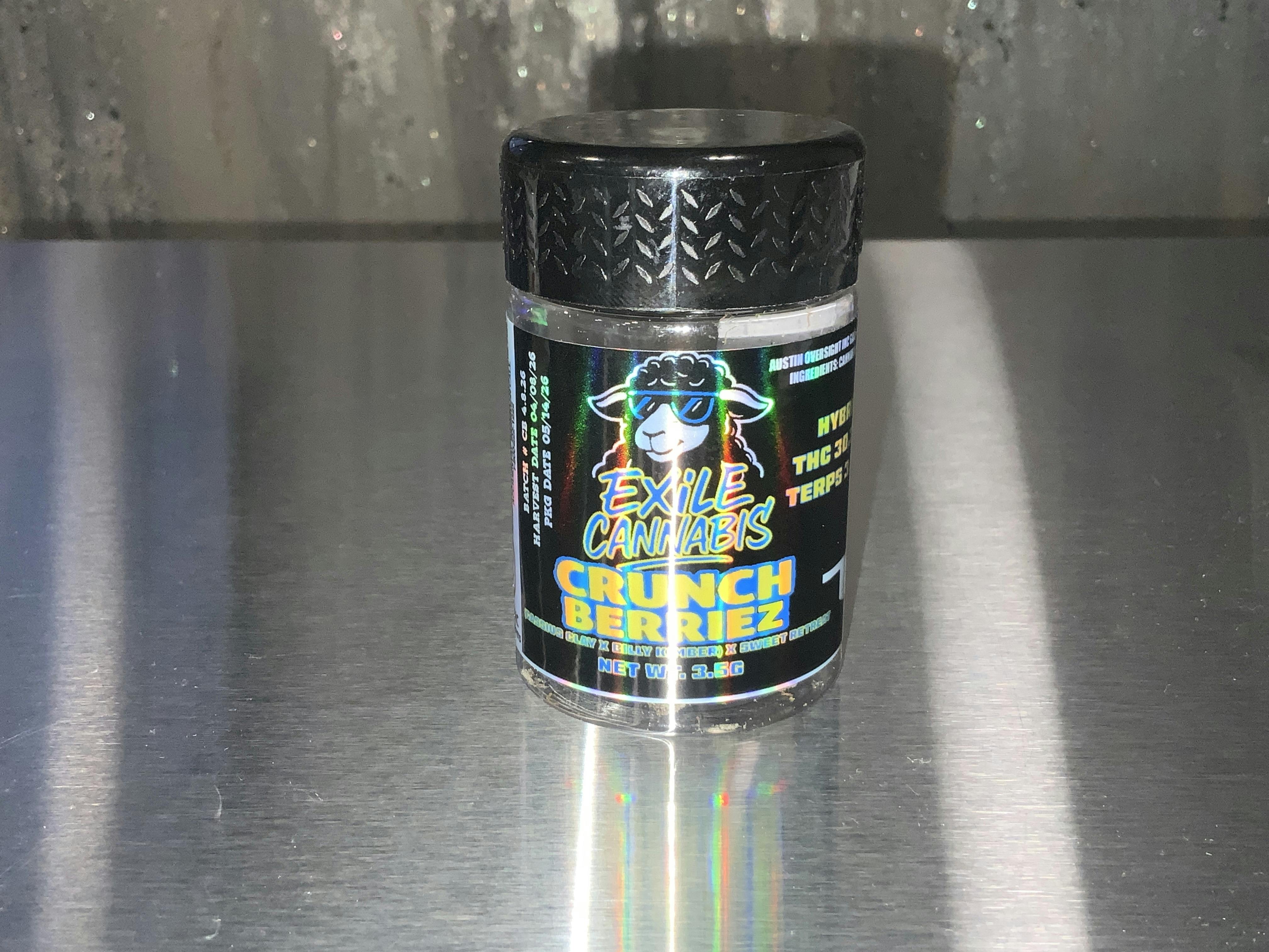 CRUNCH BERRIEZ - EXILE CANNABIS