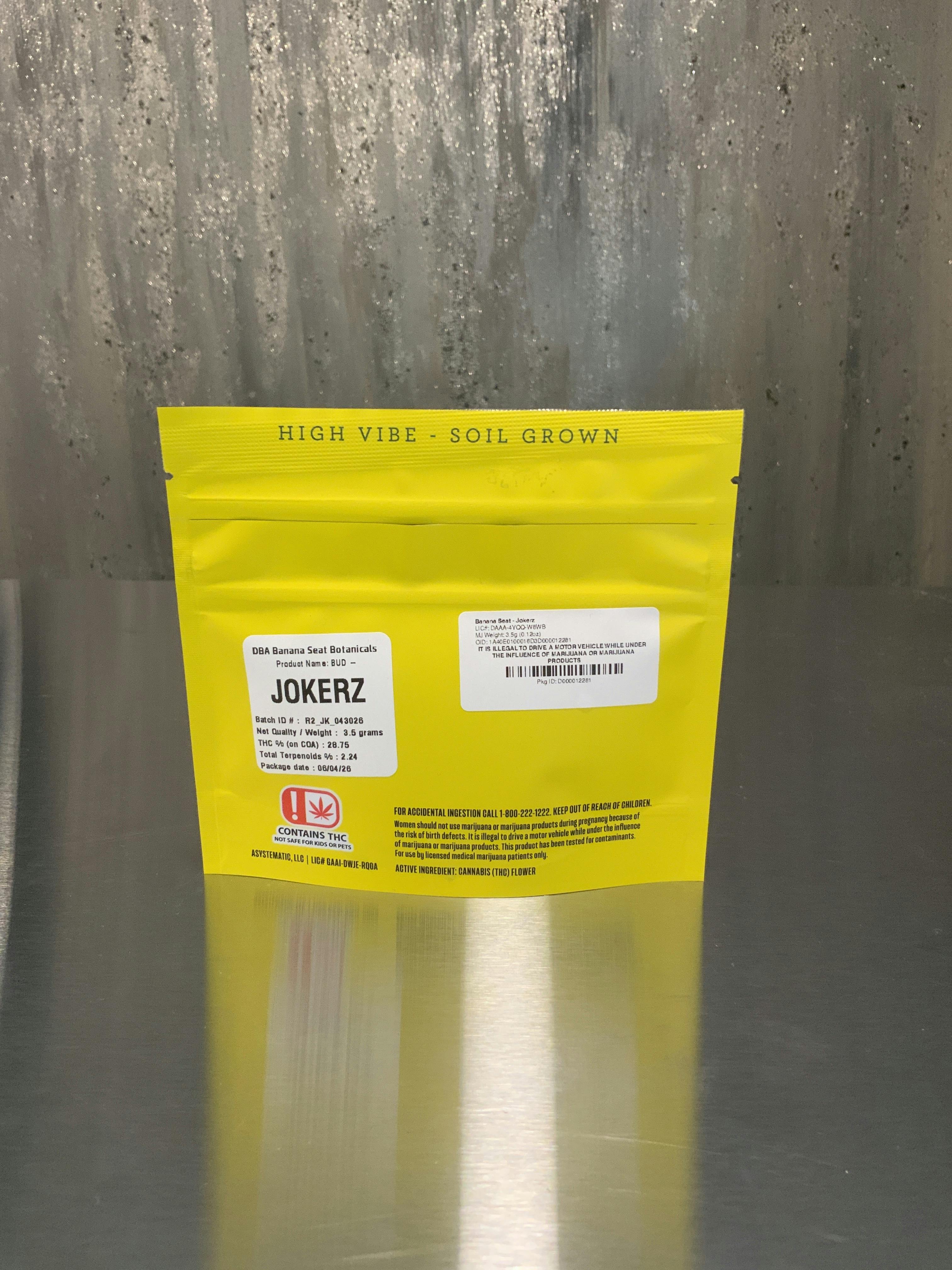 BANANA SEAT BOTANICALS - JOKERZ