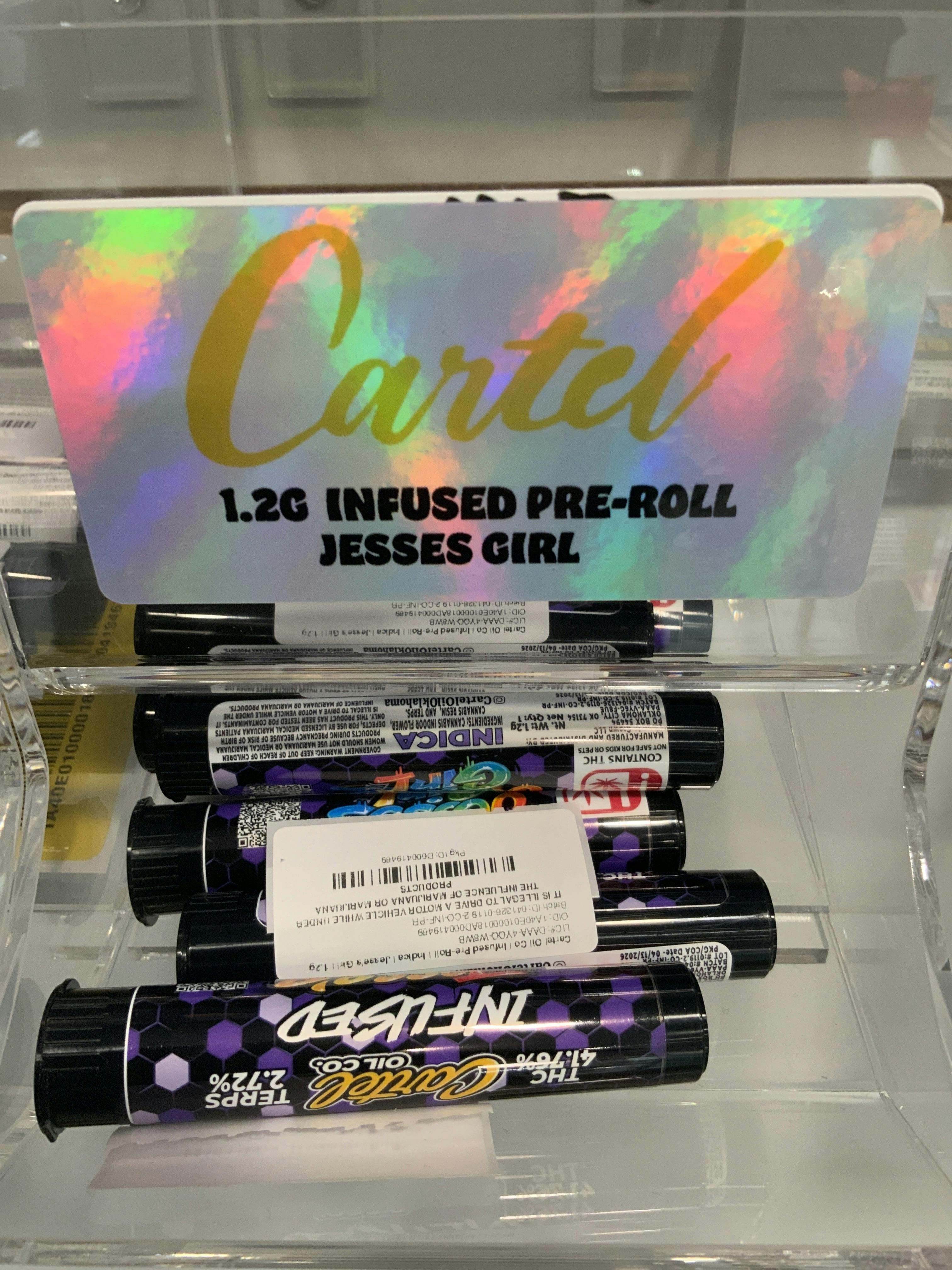 Jesse’s Girl 1.2g infused preroll