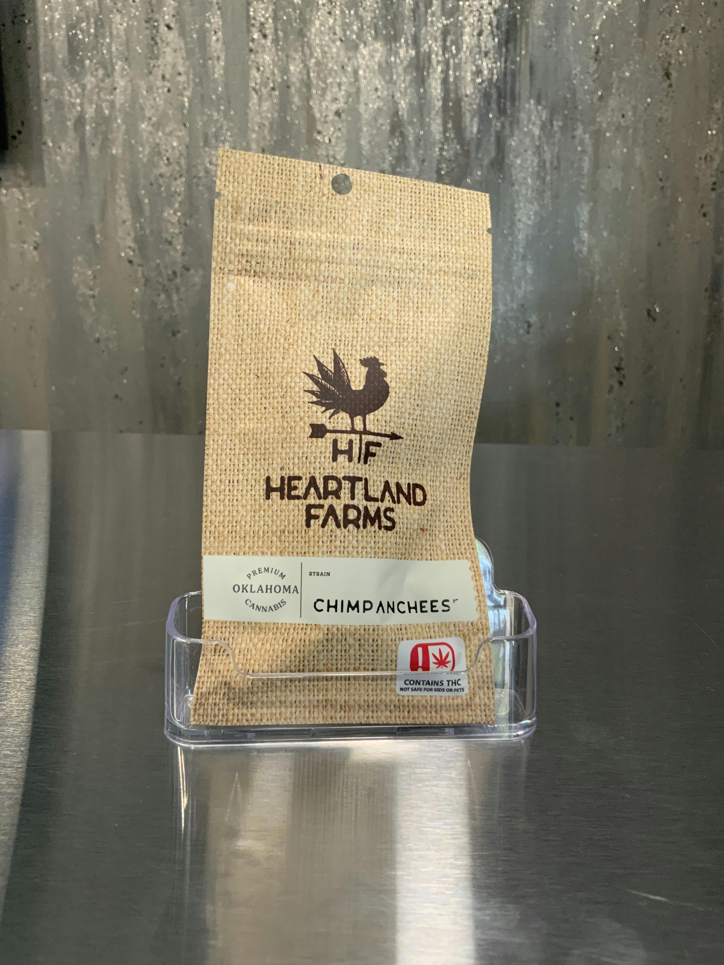 Chimpancheese 1G Live Resin Disposable - Heartland Farms