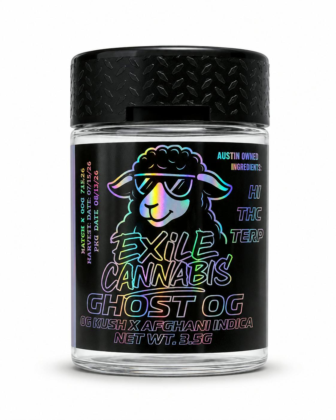 Ghost OG 3.5 jar - Exile