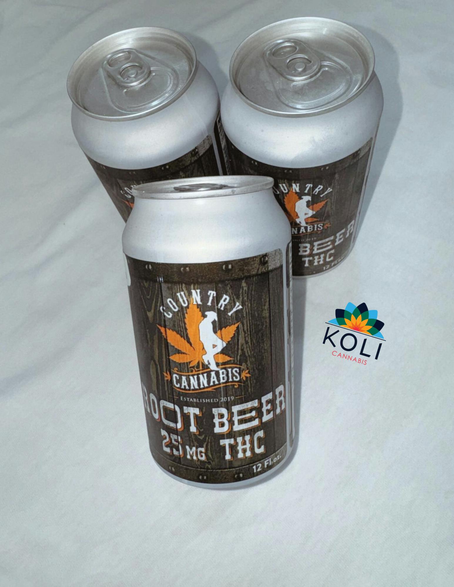 Root Beer | Country Cannabis Soda Drink | 25MG THC