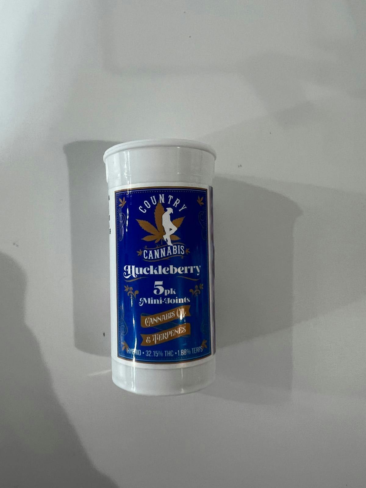 Huckleberry | Mini Infused Pre-Roll | 2G | 5pk