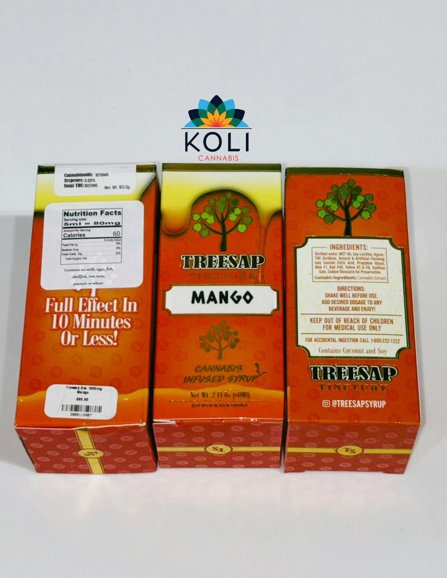 Mango Syrup | Tincture | 1000mg | 2fl oz