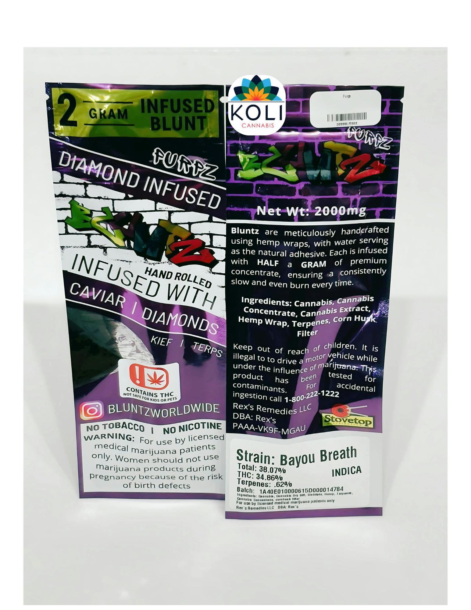 Rex Purpz Infused Blunt